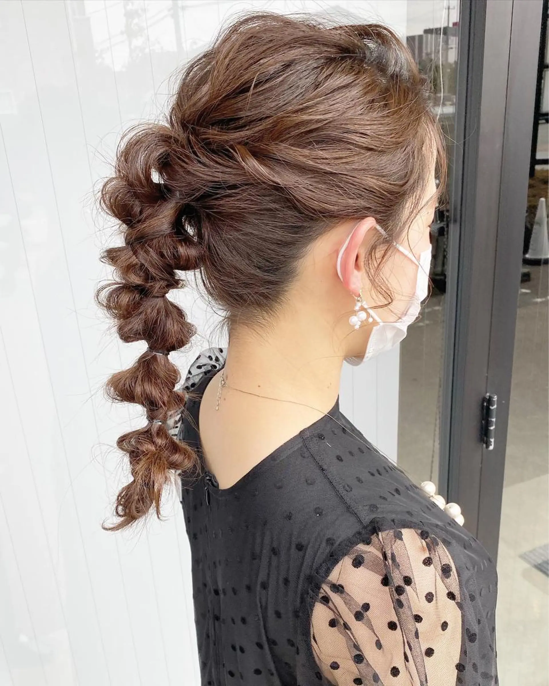 ロング ヘアアレンジ FIORE hair design所属・山根 奈緒のマツエク・マツパデザイン