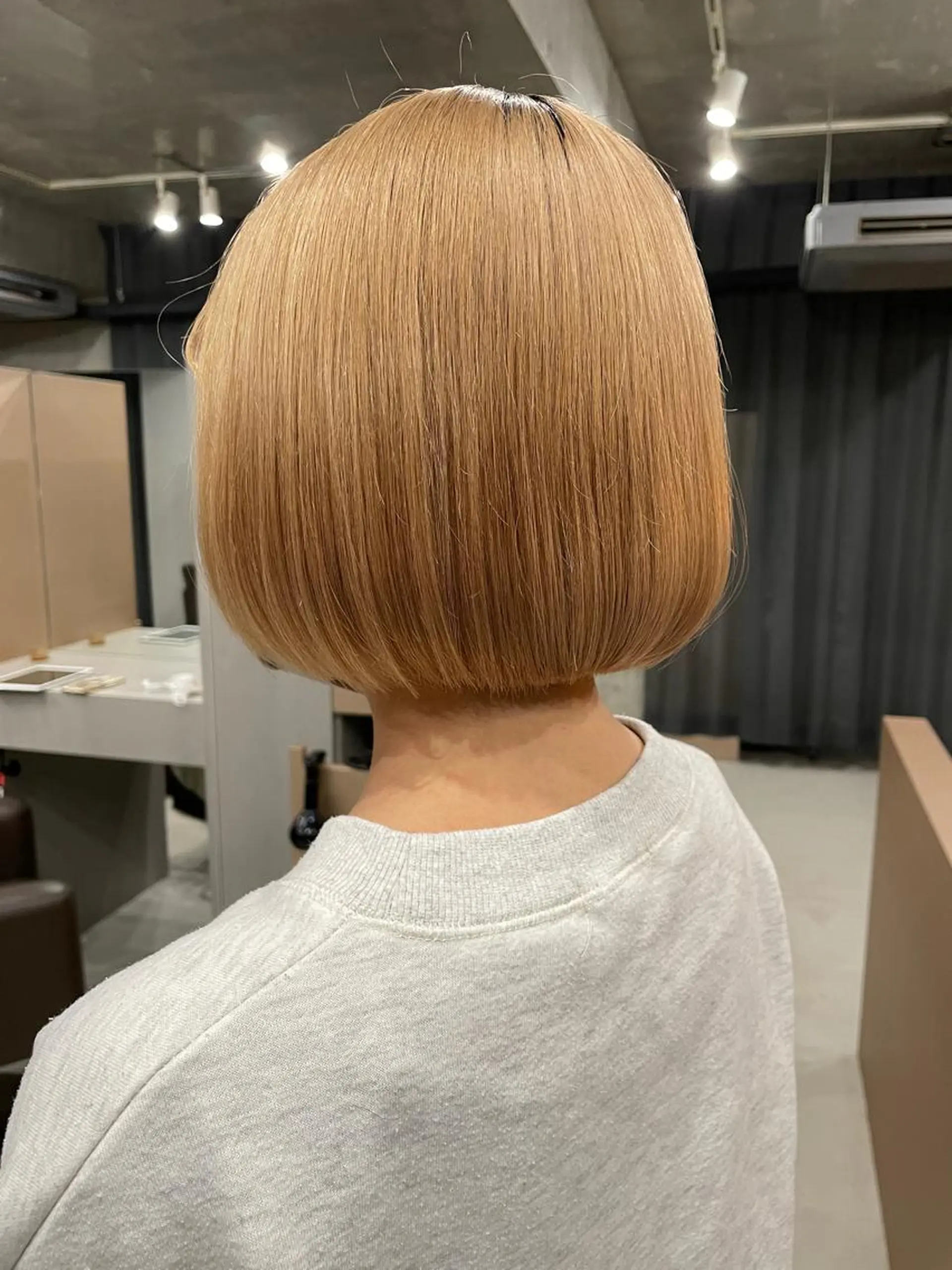 ミディアム カラー 吉田一輝 外国人パーマのヘアスタイル