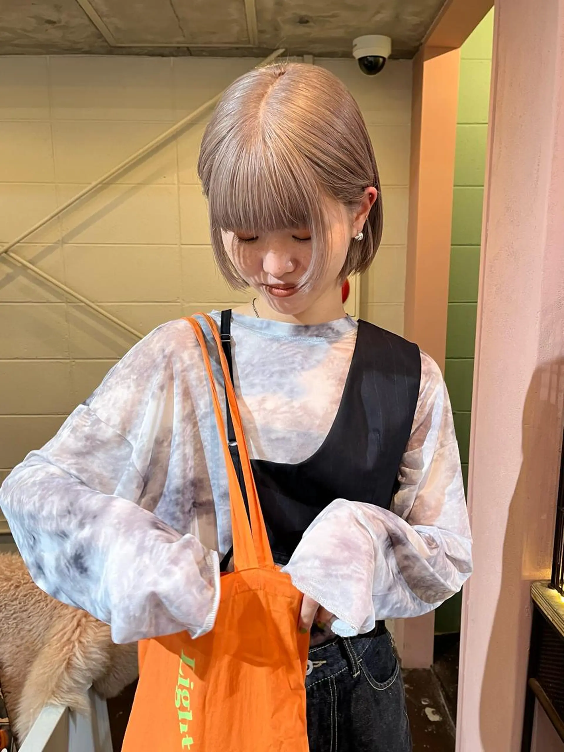 カラー カット ヘアカラー トリートメント iru所属・mi kiのヘアスタイル