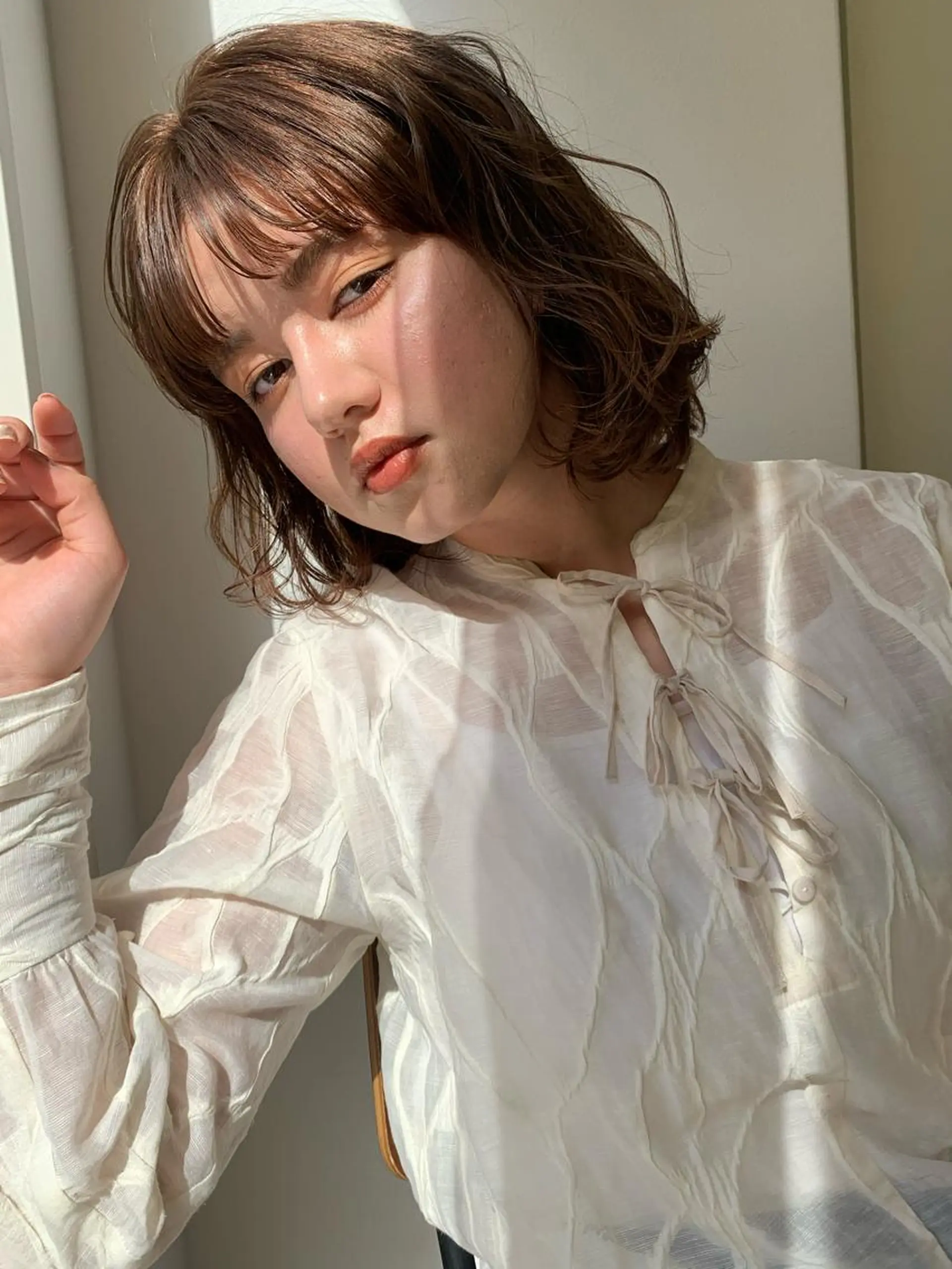 ミディアム カラー カット トリートメント SALOWIN浦和店所属・1日5名限定美容師 miwaのヘアスタイル