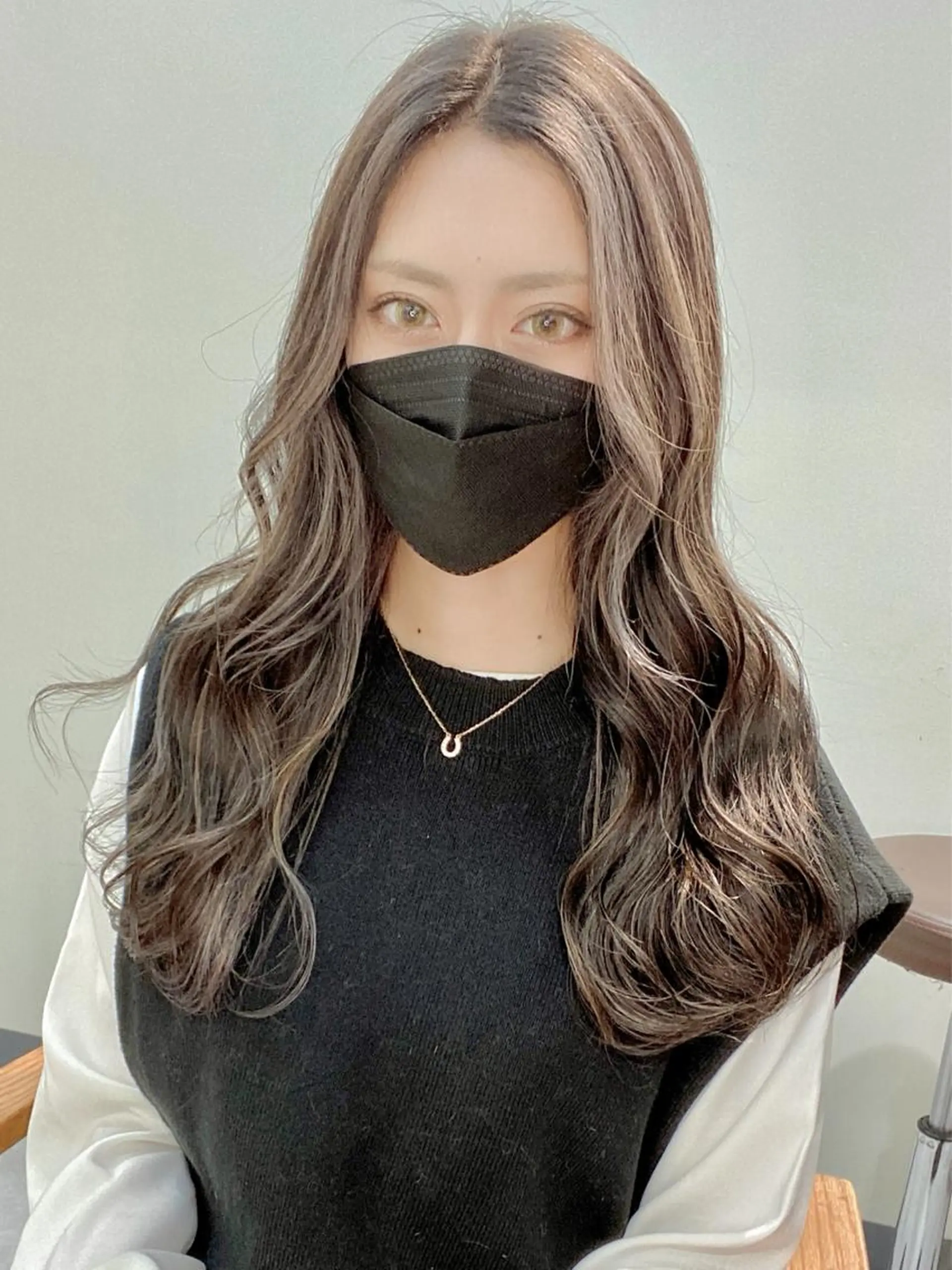 ロング カラー ハイライトカラー ハイライト ヘアカラー トリートメント ヘアセット 💘カラー特化美容師 尾崎拓己のヘアスタイル