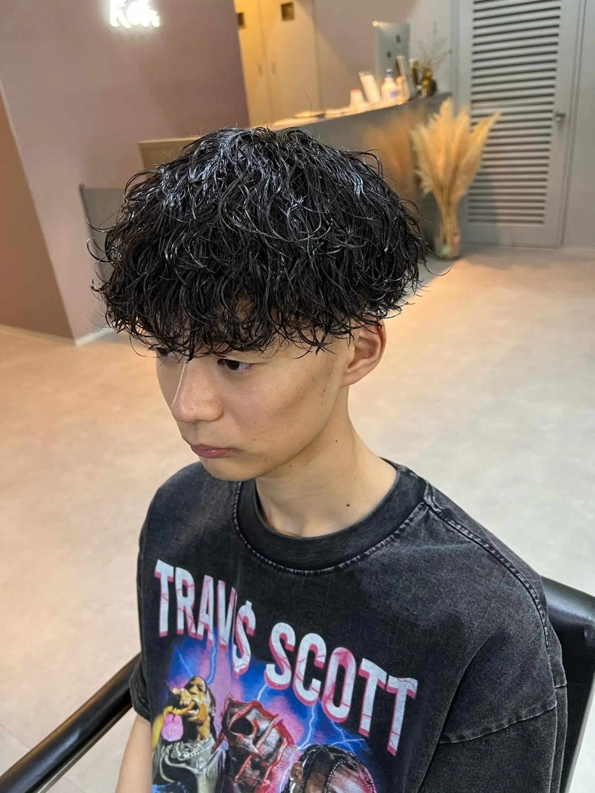 パーマ カット パーマ 金子勇希🔥パーマ 比率90%以上🔥のヘアスタイル