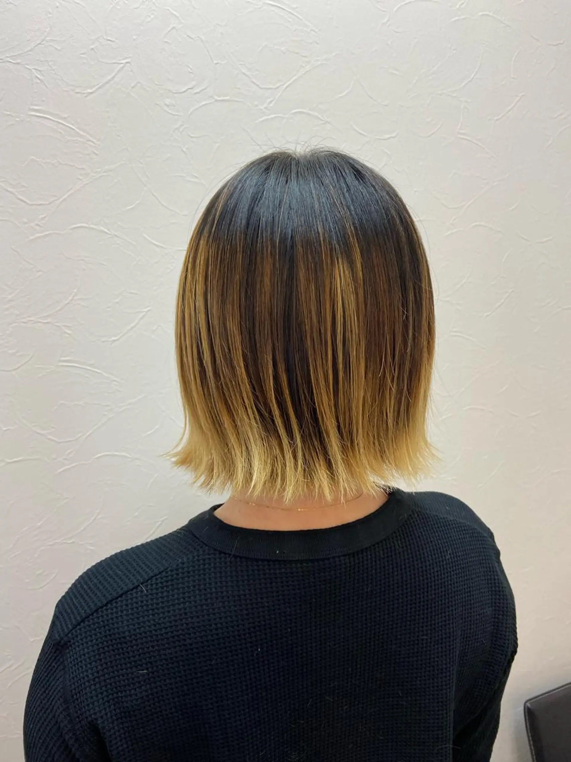 ショート 切りっぱなしボブ ボブ カット 中川 真帆のヘアスタイル