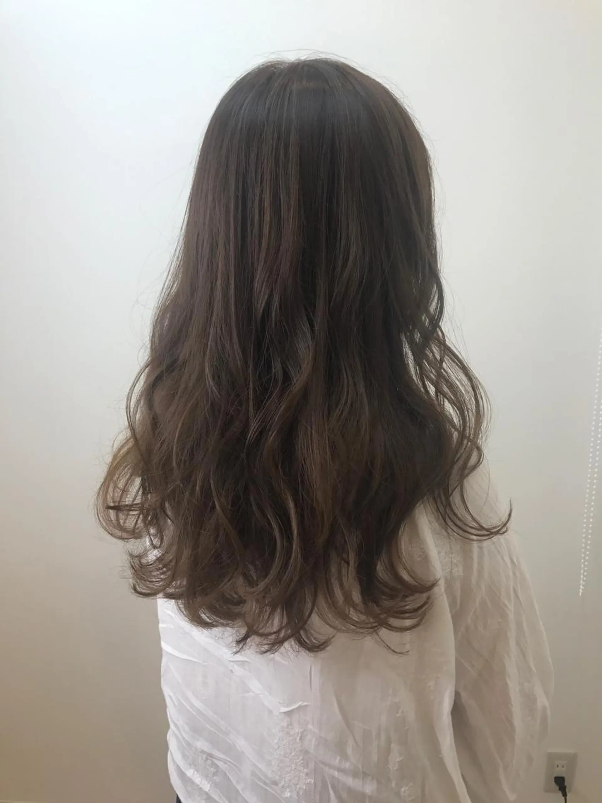 ロング カラー カット ヘアカラー 湯浅 了一のヘアスタイル