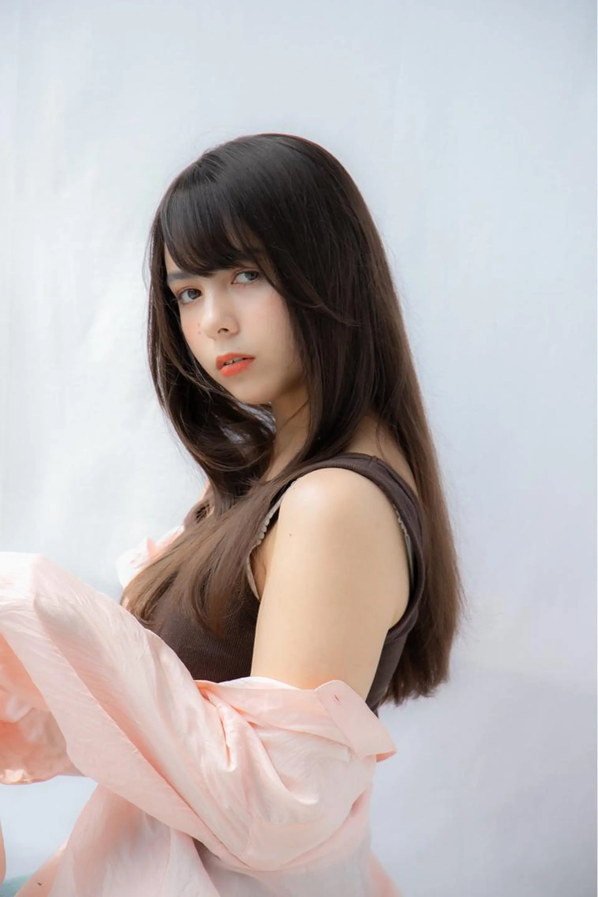 ロング ヘアカラー トリートメント 【ミディアムと ロングに特化】島田恋のヘアスタイル