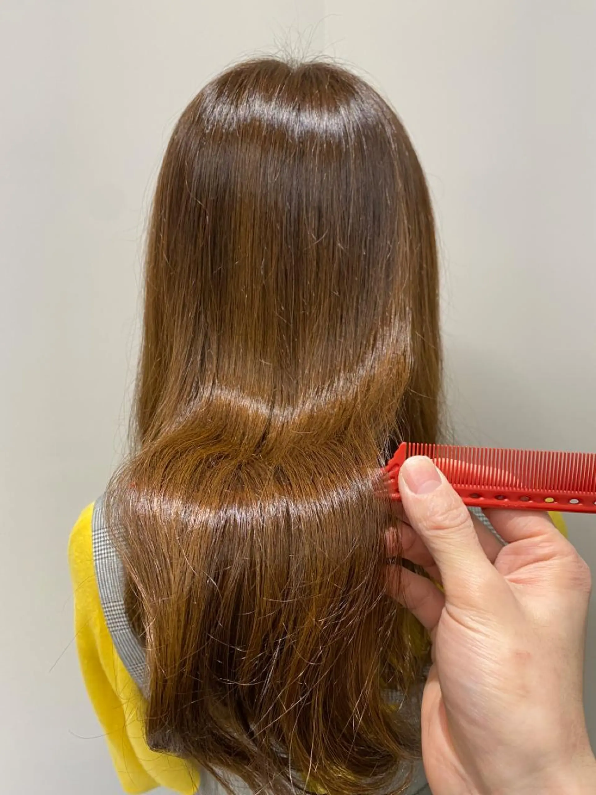 セミロング カラー パーマ 髪質改善 髪質改善・育髪サロンABELIA所属・大西 敦之のヘアスタイル