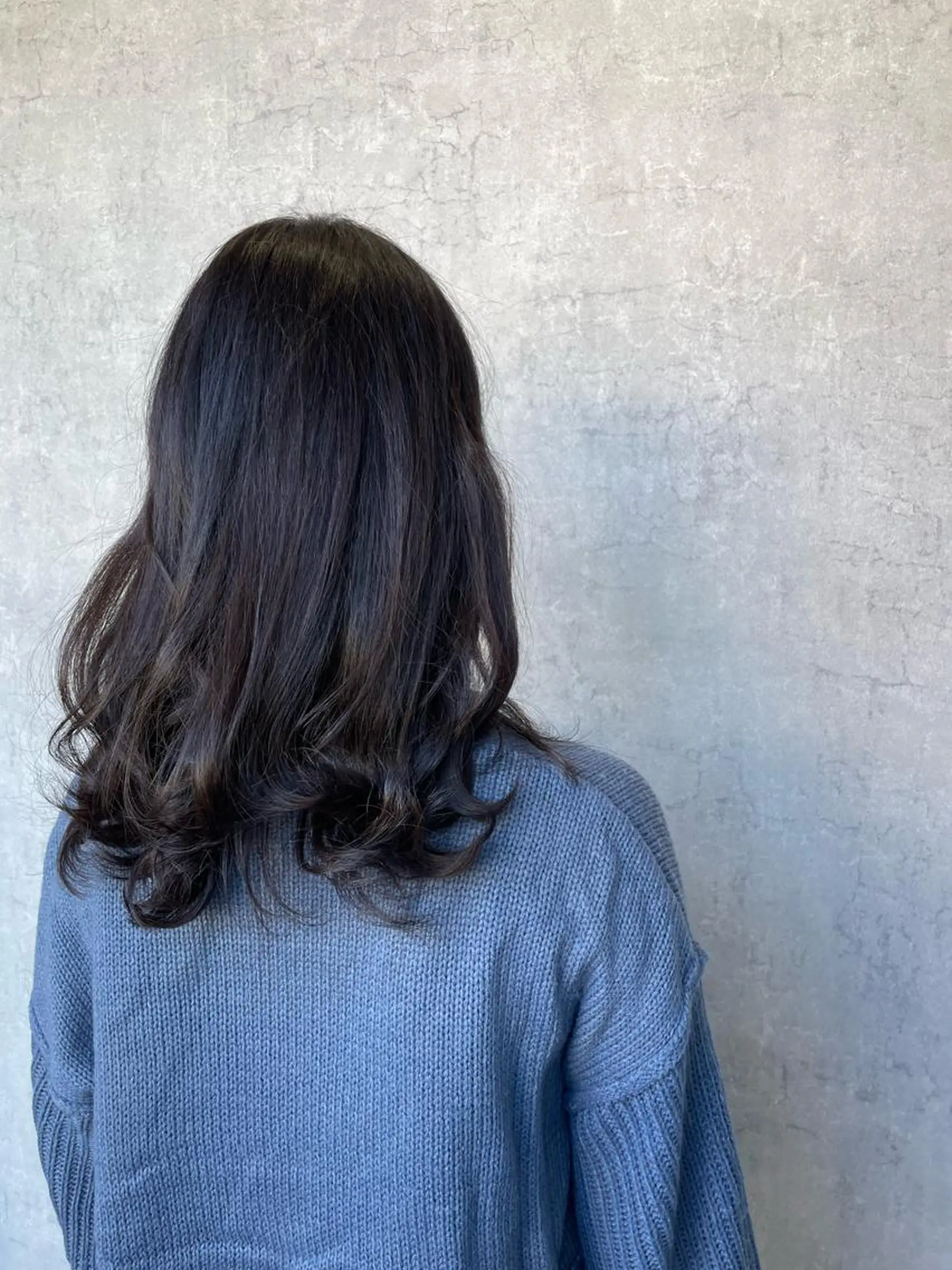ミディアム カラー ヘアカラー 丸山 雷世のヘアスタイル