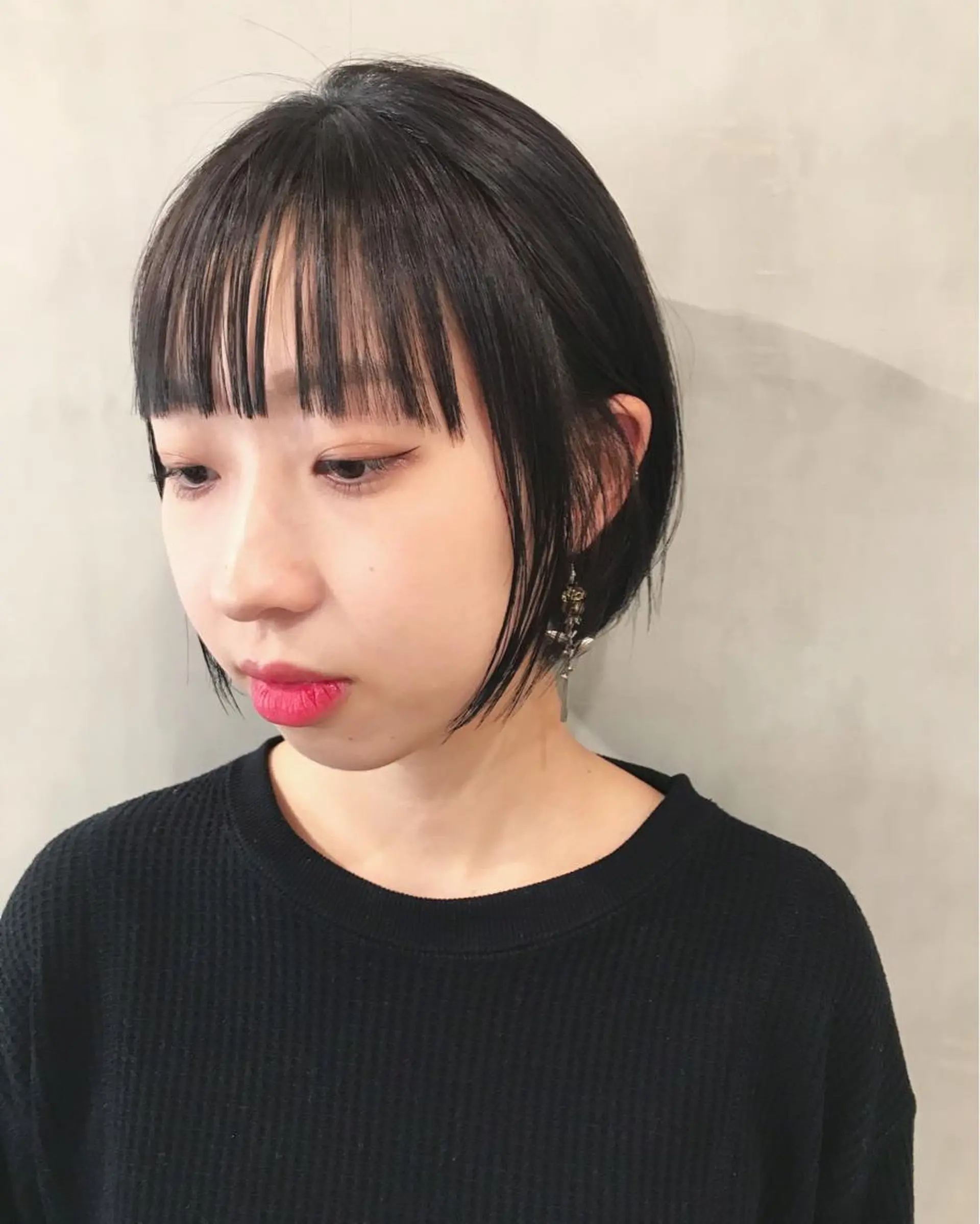 ショート カラー カット ヘアカラー トリートメント 優 作のヘアスタイル