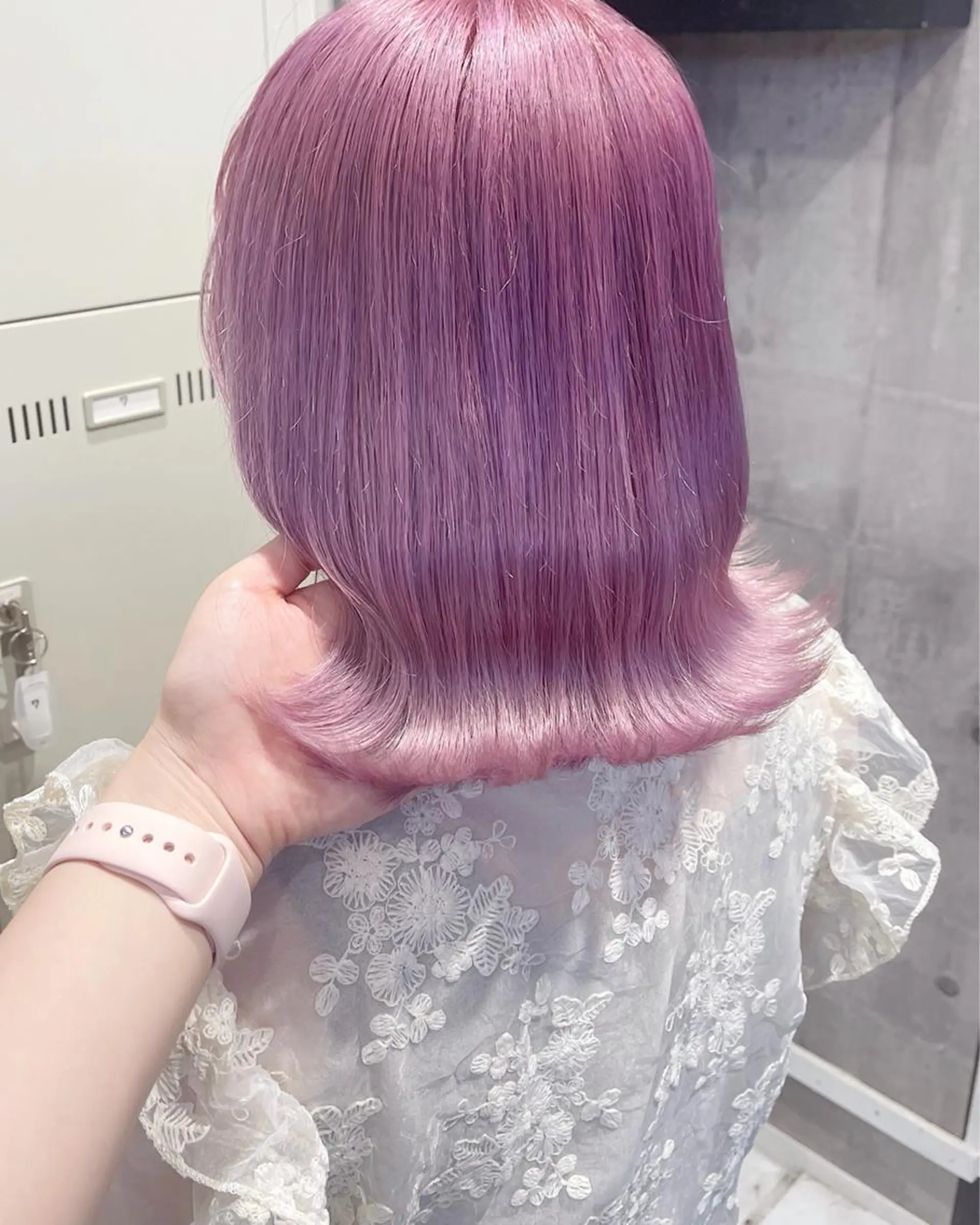 ミディアム カラー パーマ ヘアアレンジ メンズ キッズ ネイル マツエク・マツパ アイブロウ 🎀韓国スタイル YURINA🎀のヘアスタイル