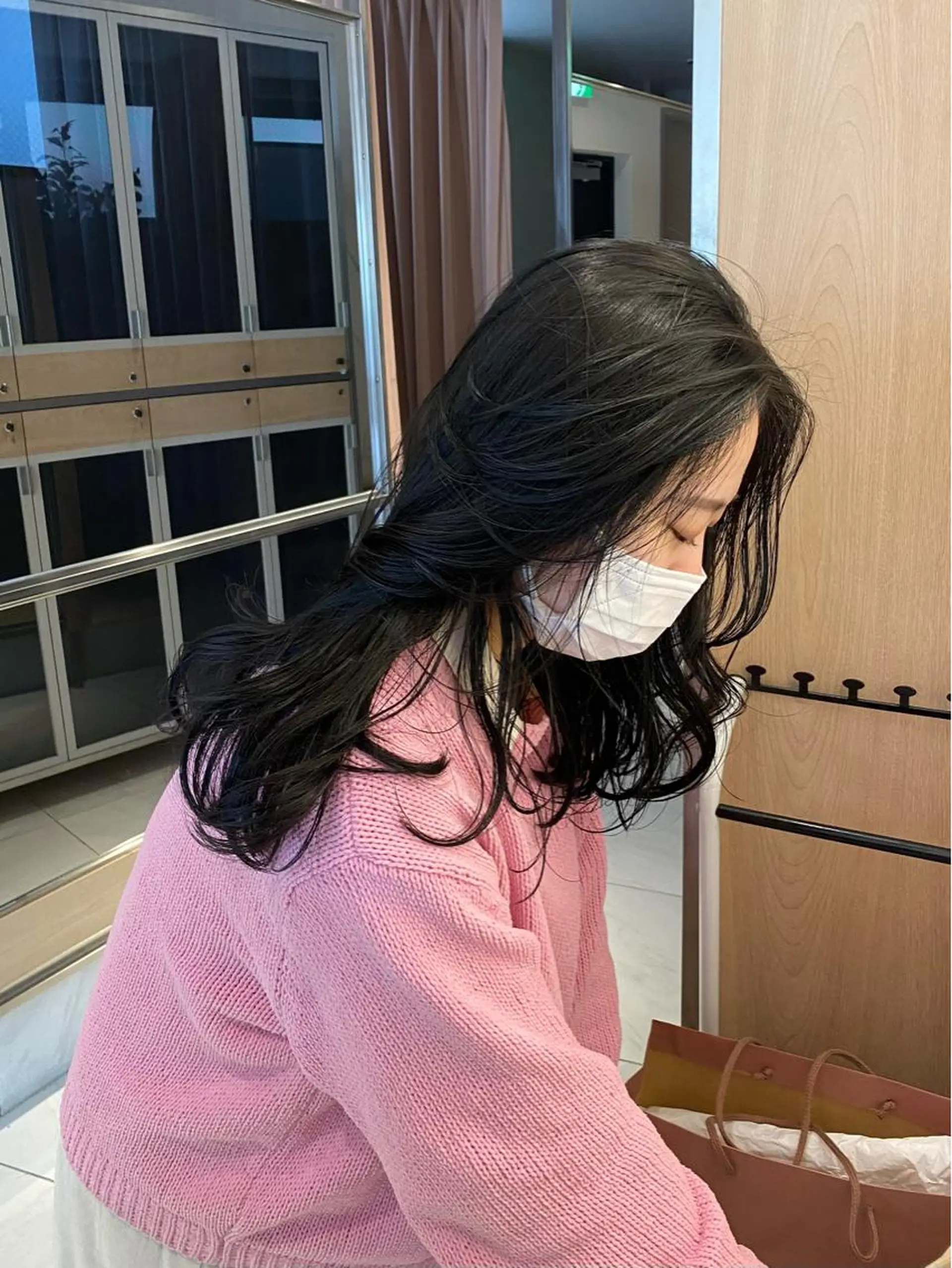 ロング カラー ヘアカラー トリートメント ヘッドスパ ヘアセット 艶髪/ダークトーン 🩶丸山日向のヘアスタイル