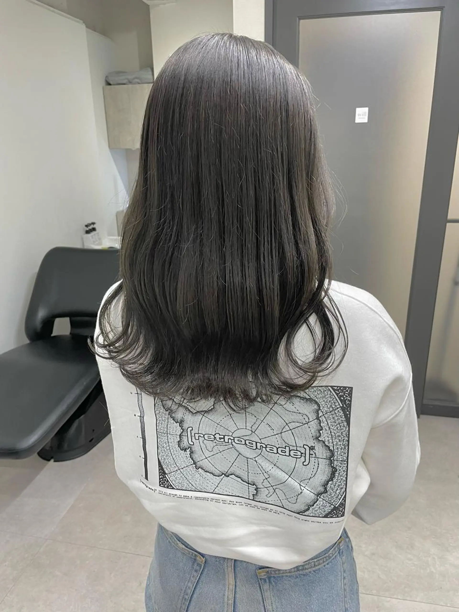 セミロング ヘアカラー 🌸インナーカラー 🌸藤井春華のヘアスタイル