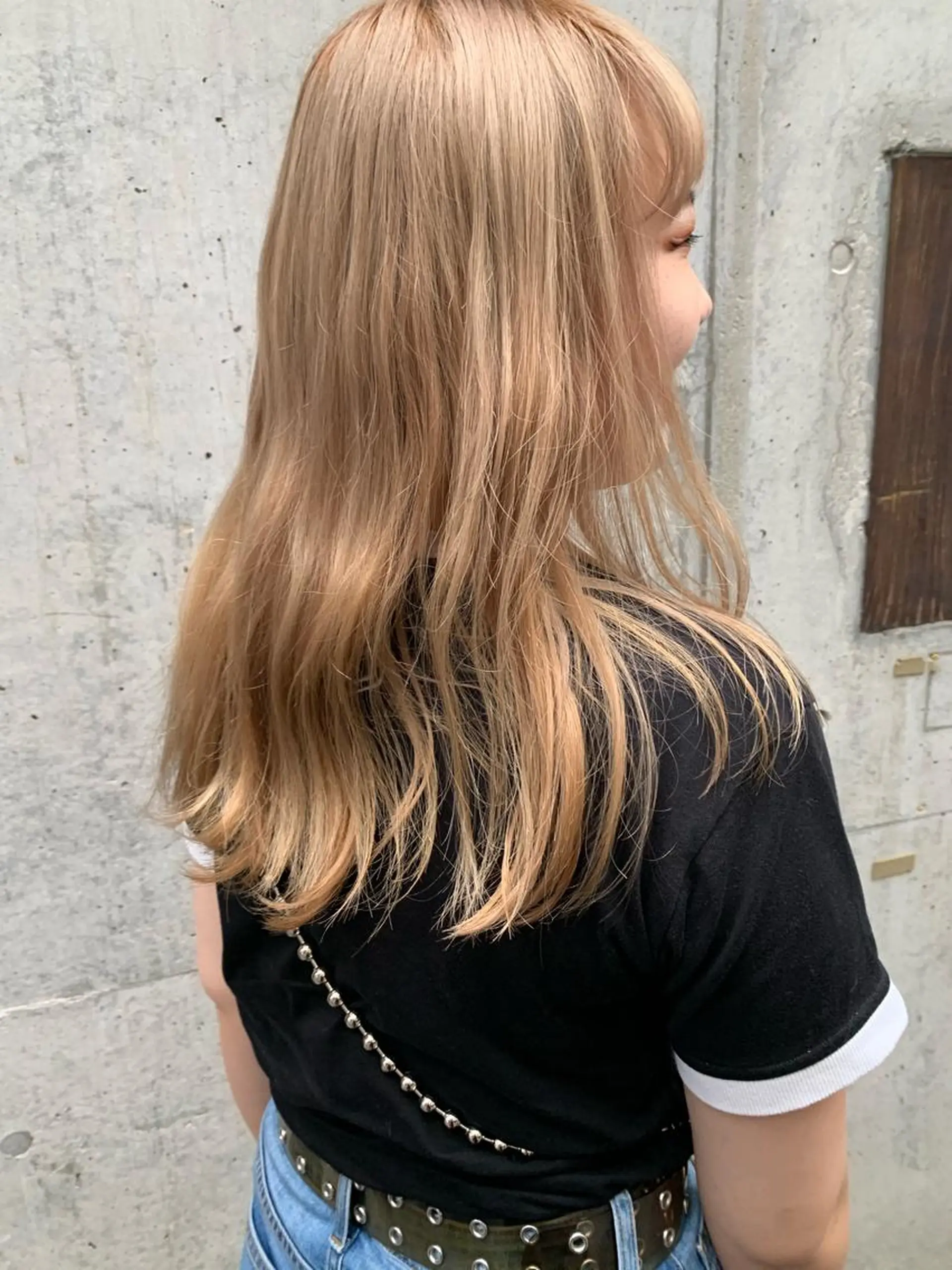 ミディアム カラー ヘアアレンジ ヘアカラー noel/sylph ヘアとまつぱと眉のマツエク・マツパデザイン