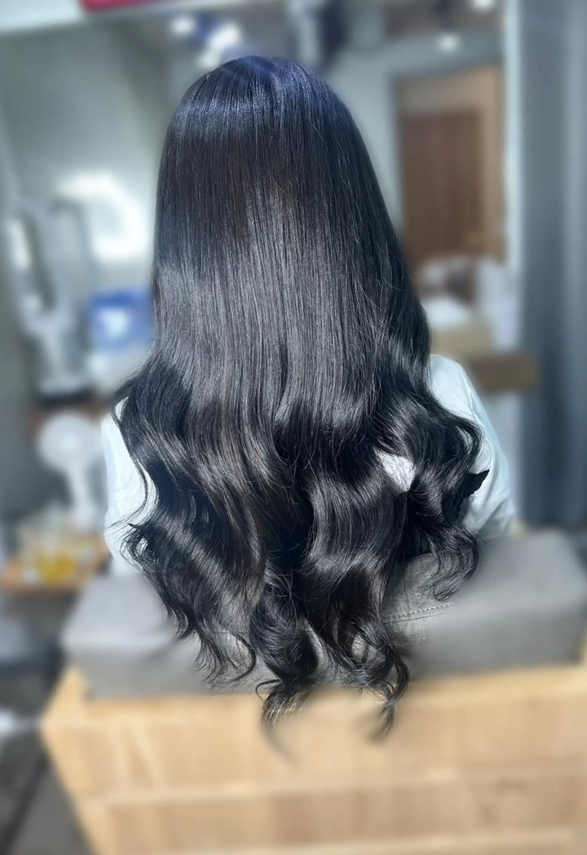 カラー ロング パーマ ヘアアレンジ メンズ ヘアカラー トリートメント 深夜美容師🌞yuu イメチェンお任せ🩷のヘアスタイル