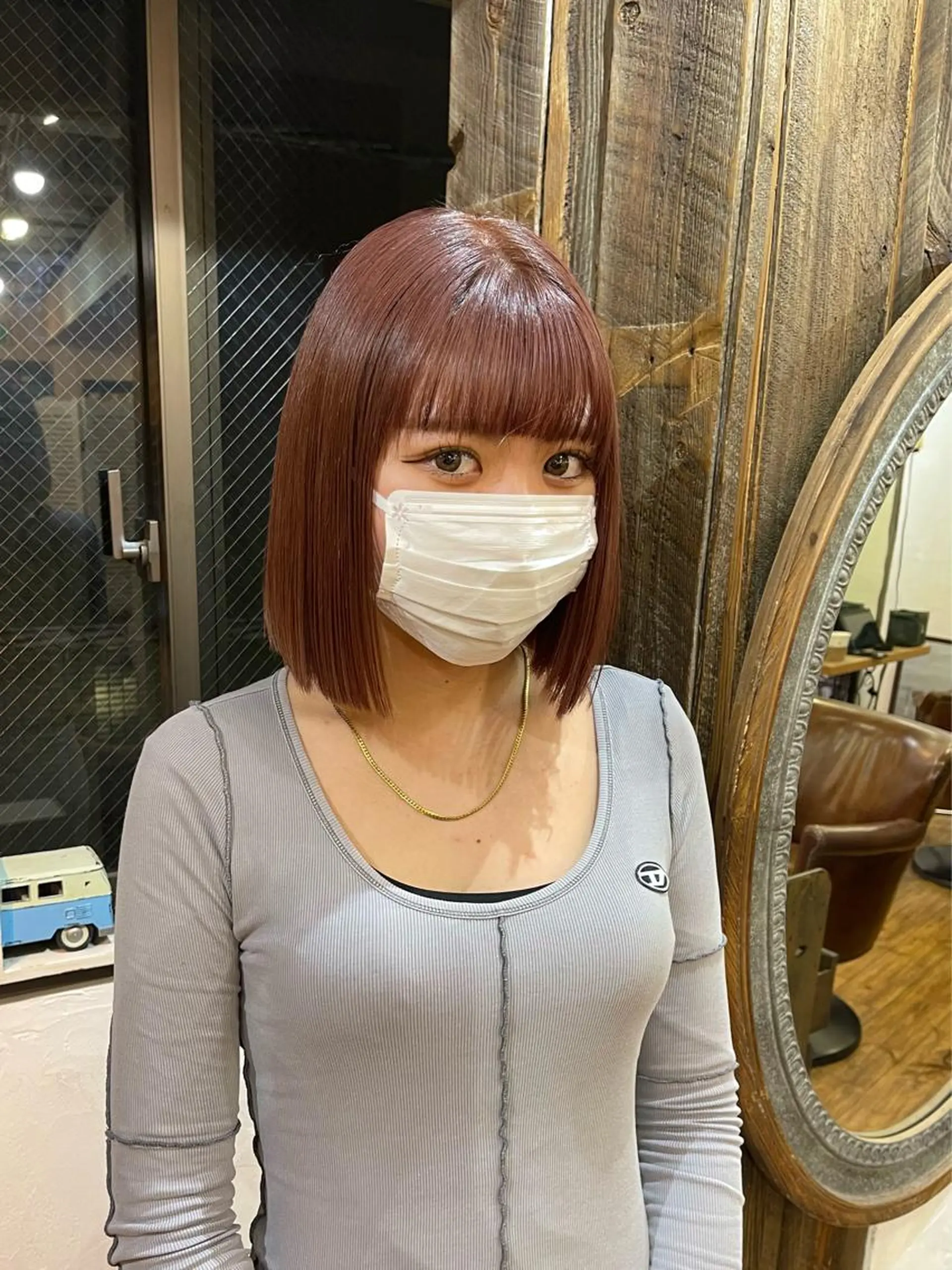 ミディアム カラー ヘアアレンジ ヘアカラー トリートメント 180° OneEightyDegrees 中目黒所属・Himari 【パーソナルカラー】のヘアスタイル