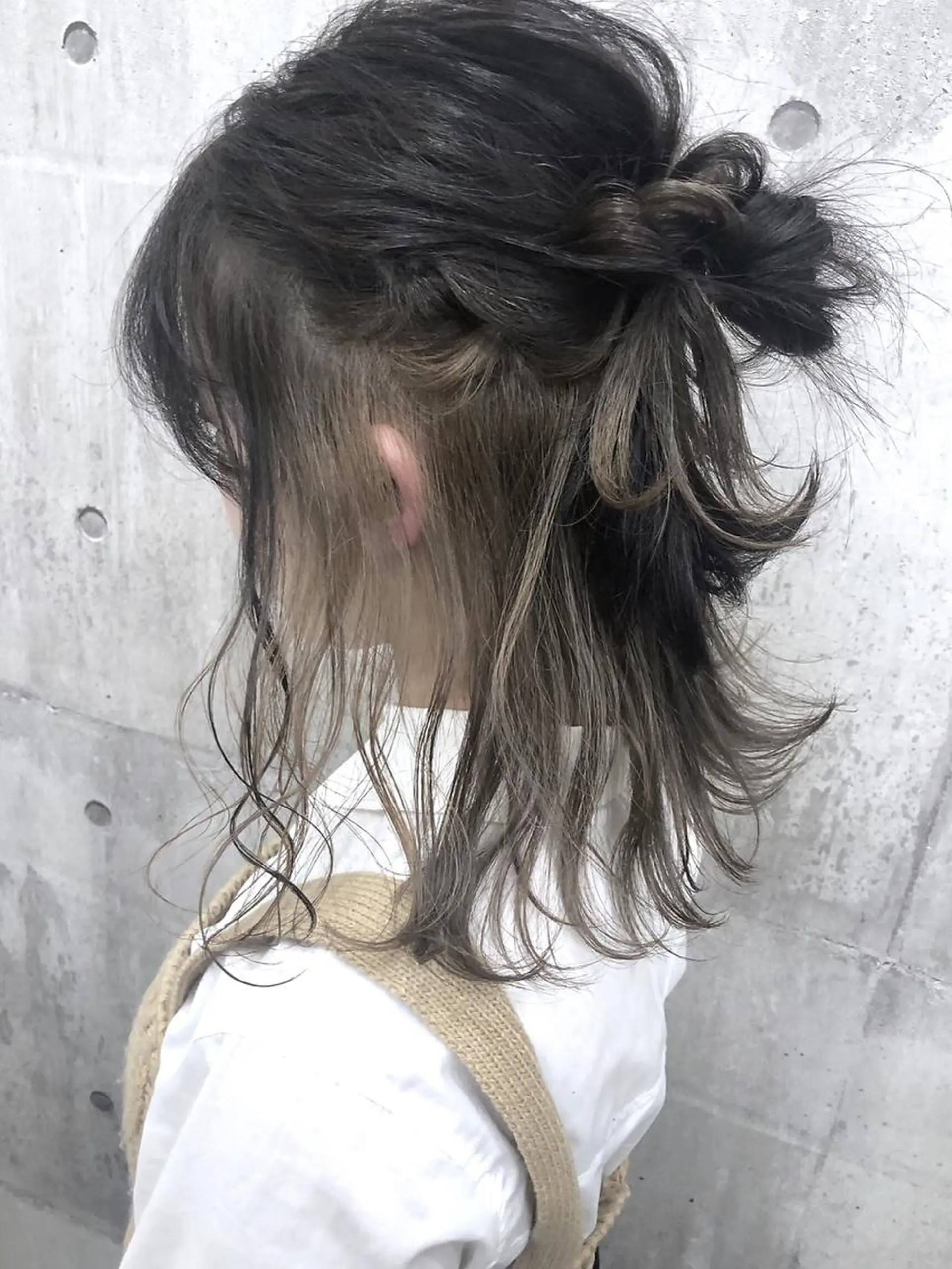 カラー Trip 大名🌟 ダブルカラーのヘアスタイル
