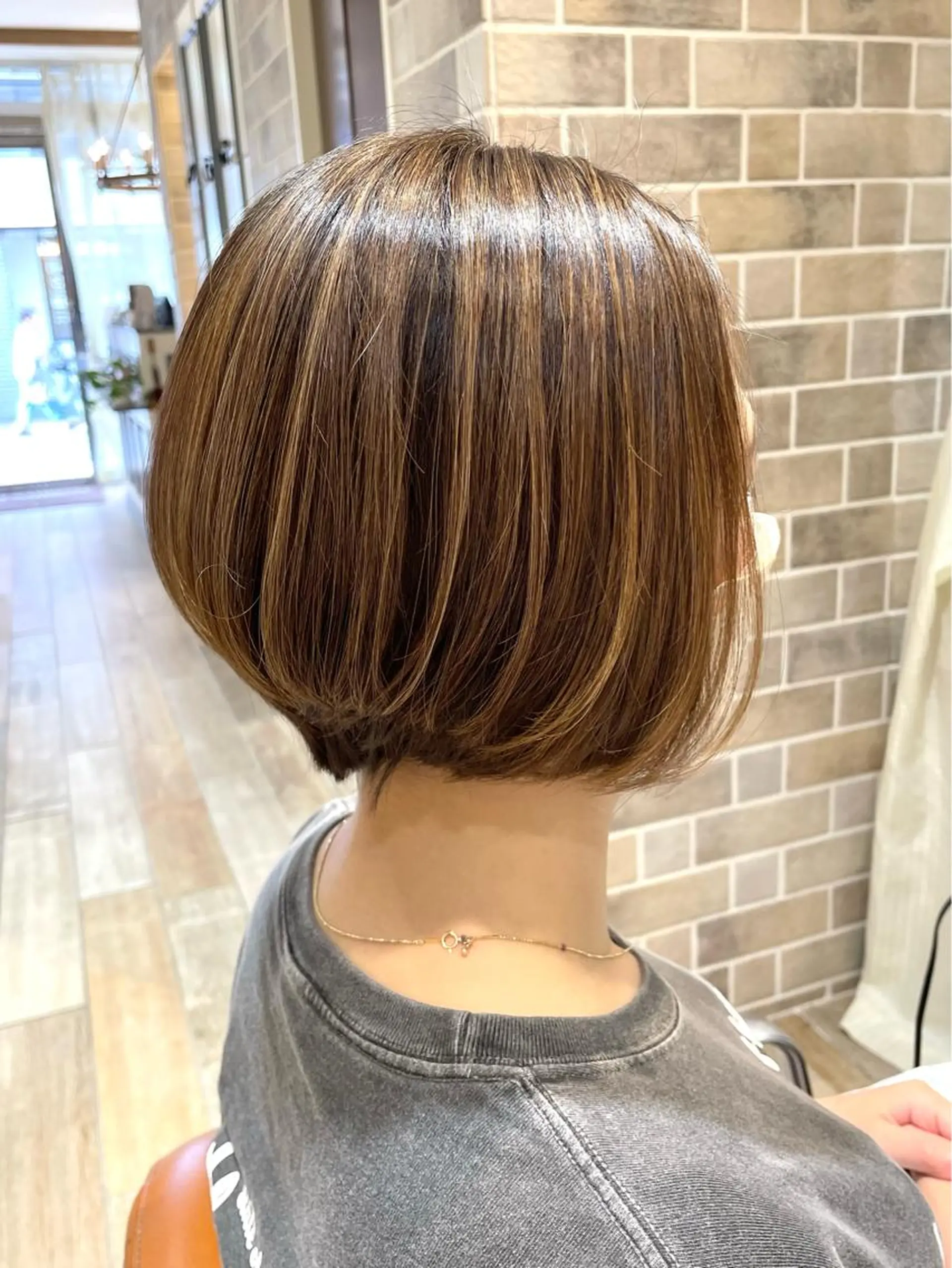 カラー ヘアカラー 須藤 向日葵のヘアスタイル