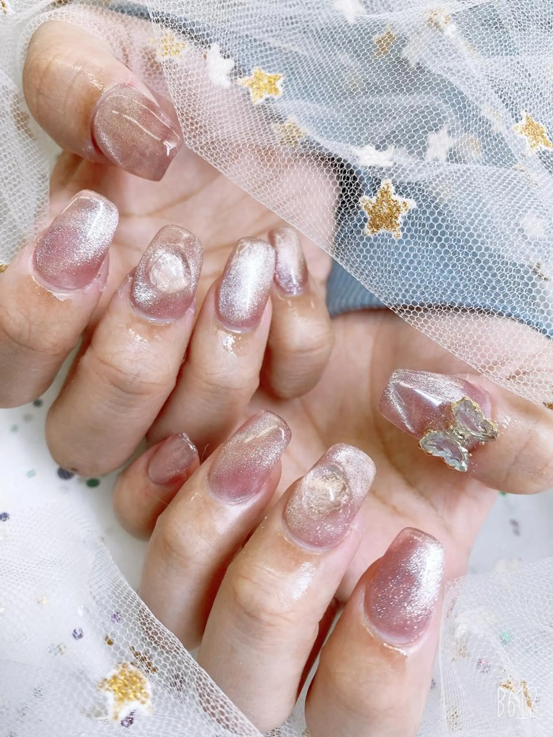 ネイル 🦋ネイルサロン ブラン🌈ゆりのネイルデザイン