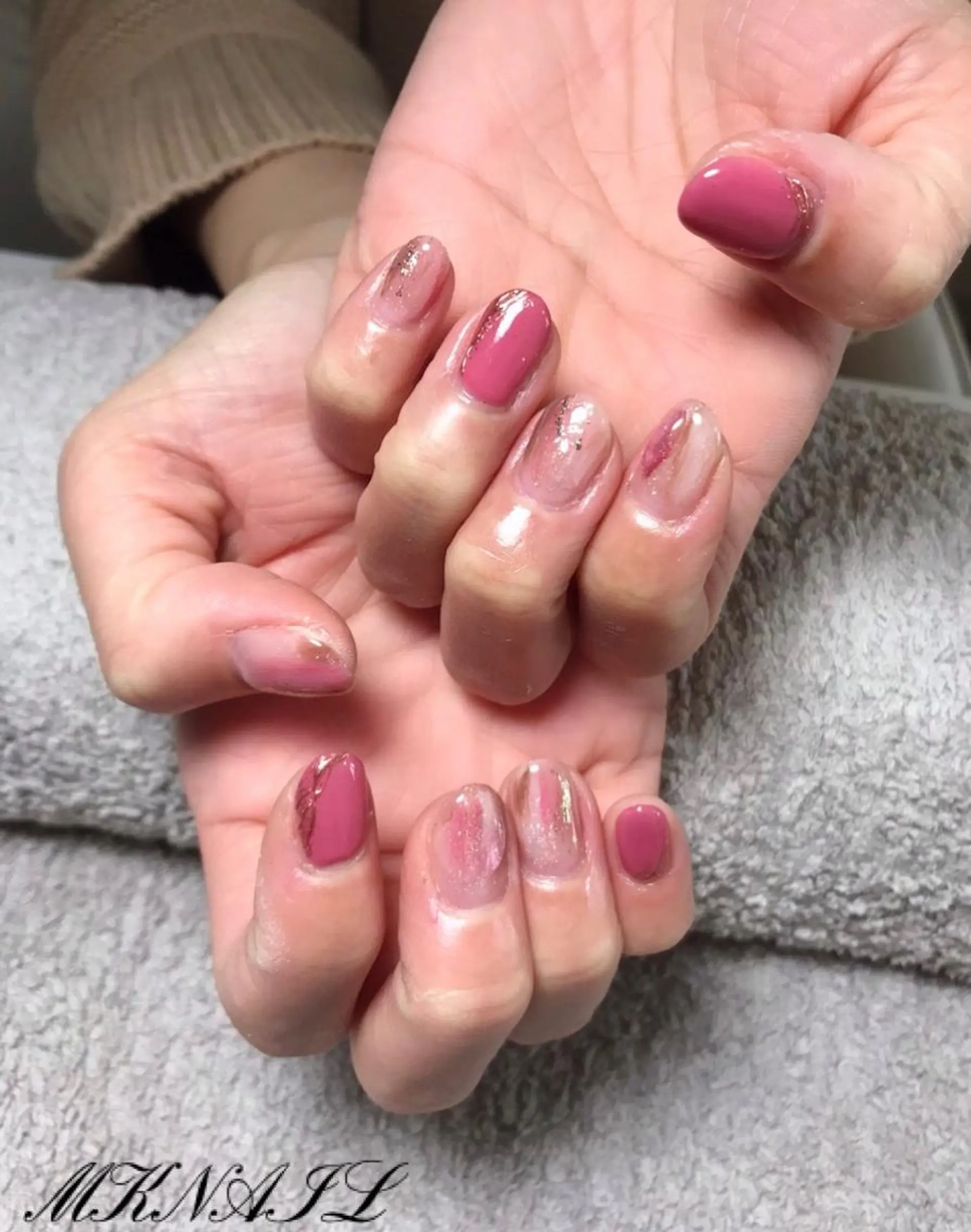 ネイル ハンドネイル MK NAILのネイルデザイン