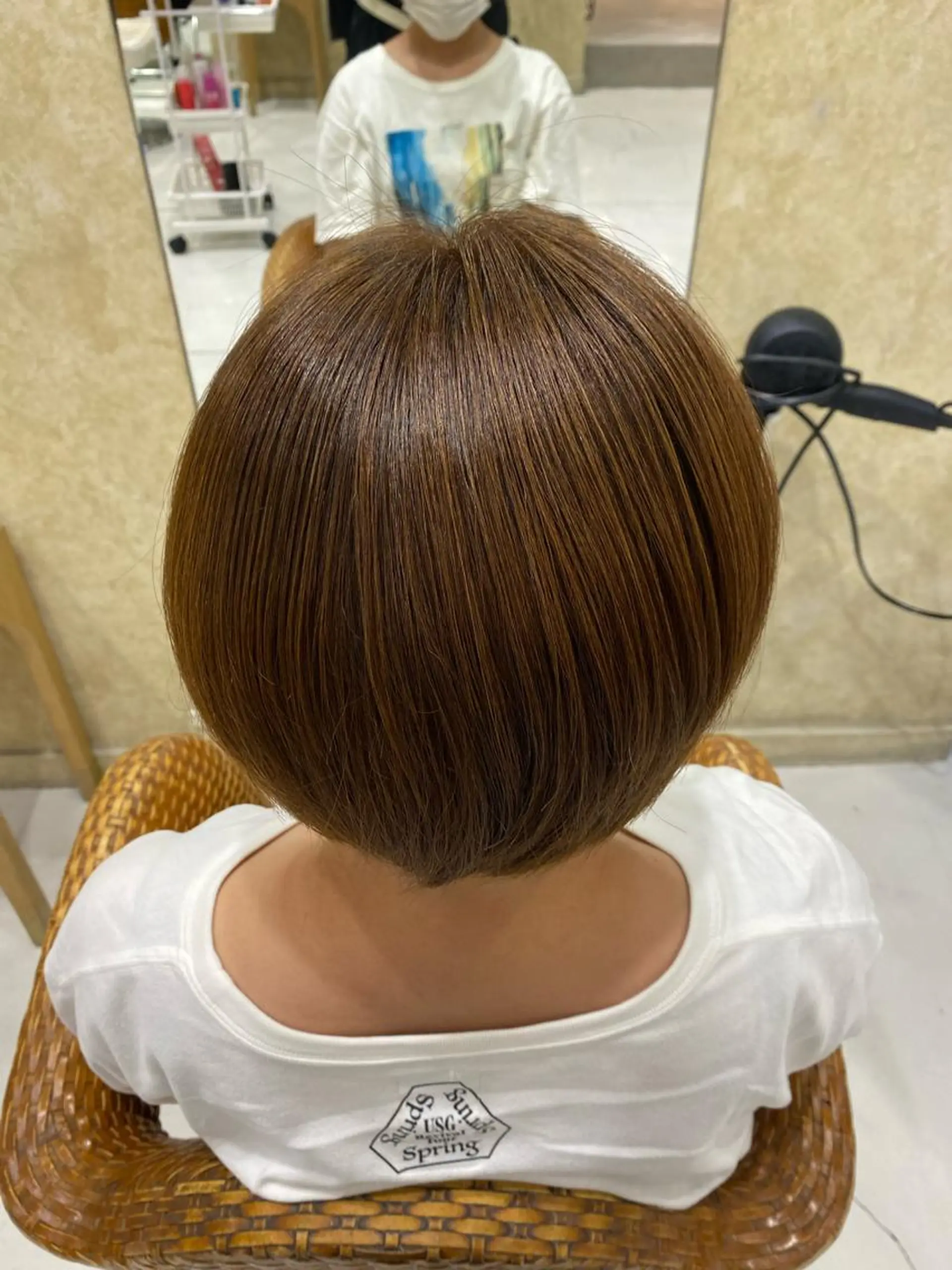 ショート ICHINOHE AYUのヘアスタイル