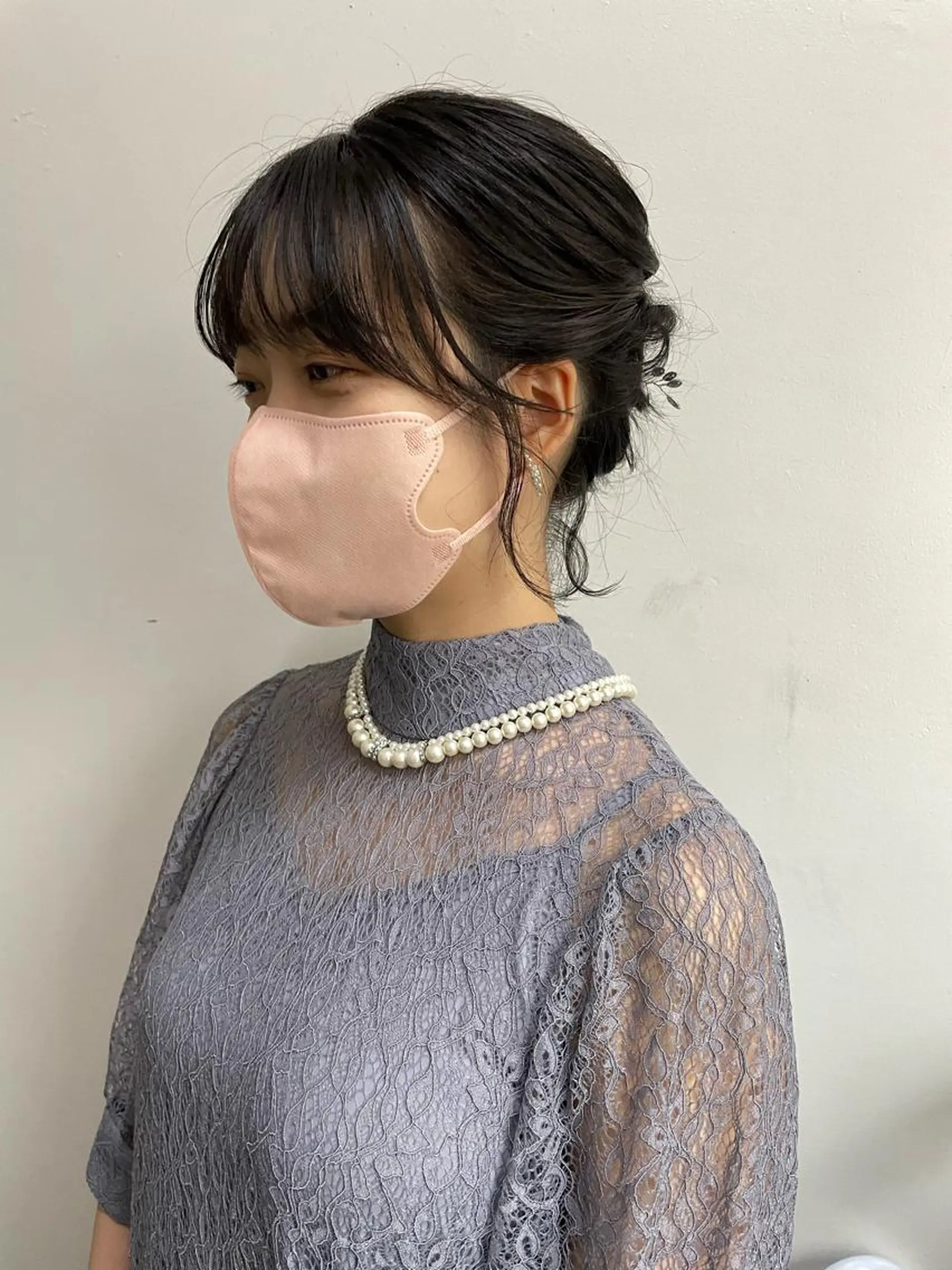 ショート おくれ毛 silo所属・silo MOKA 顔周りカット🦦のヘアスタイル