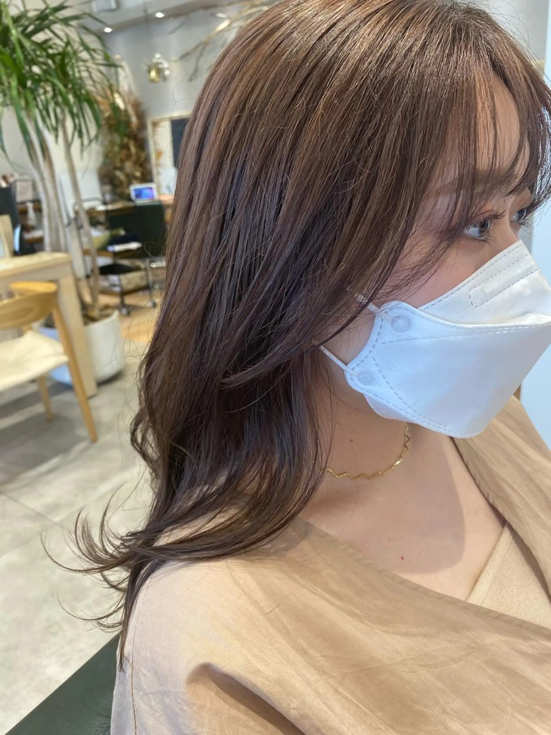 ロング 河田 海陽のヘアスタイル