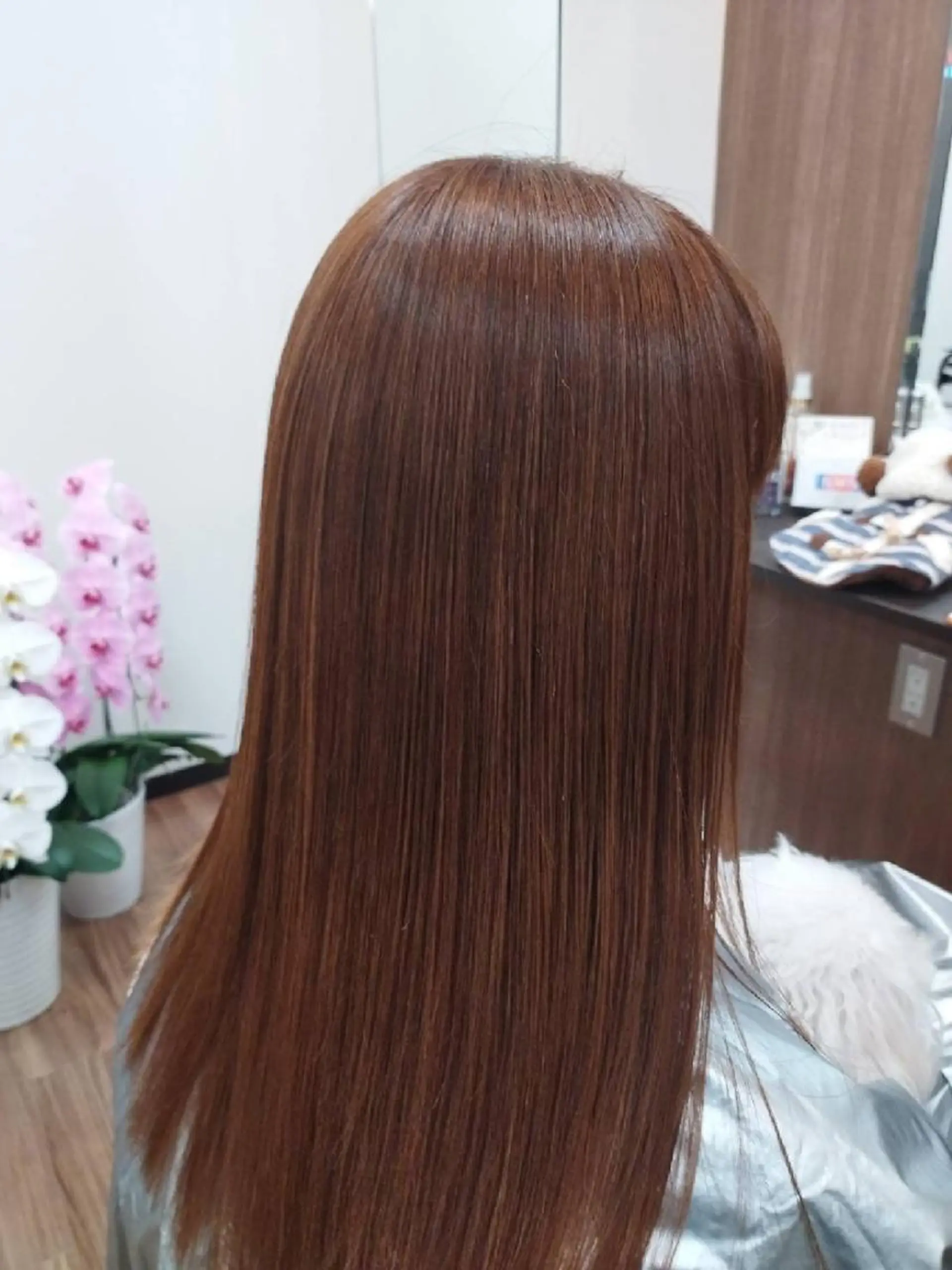 ロング 縮毛矯正 トリートメント Total Beauty I's所属・トータル   ビューティー アイズのヘアスタイル