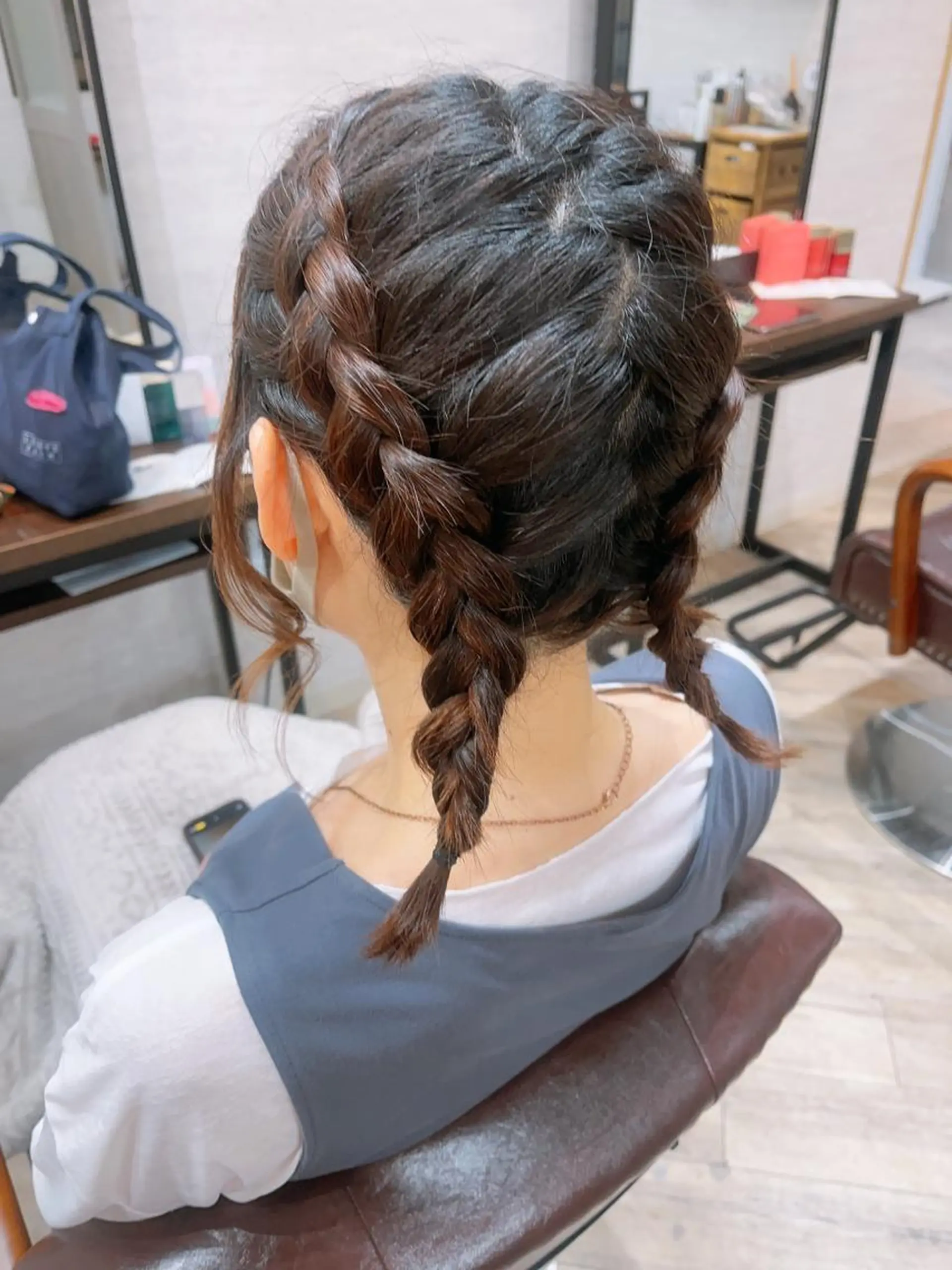 ミディアム ヘアセット 🫧ぷる艶カラー🫧 Yuubi🦩のヘアスタイル