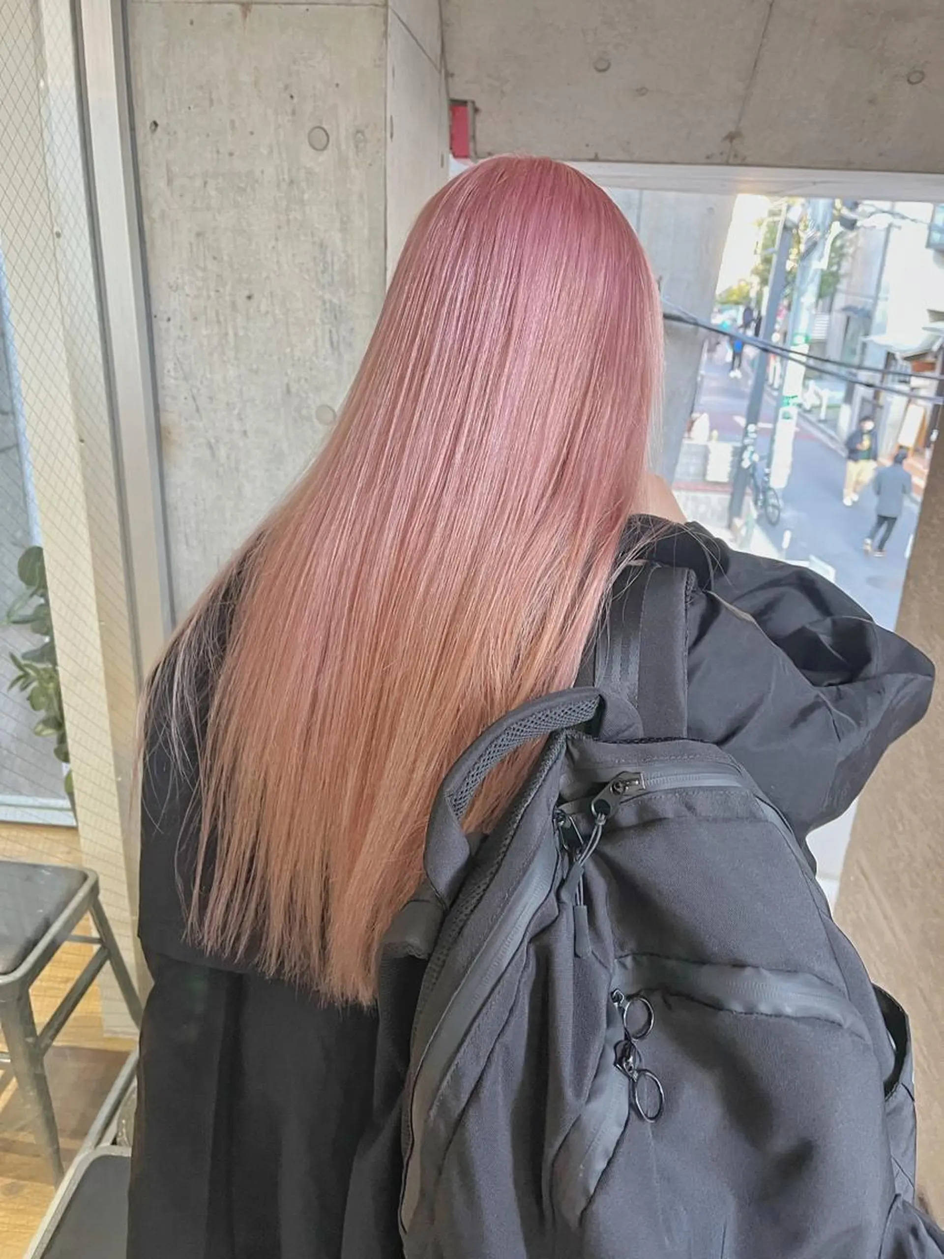 ロング カット ヘアカラー ハイトーンNo.1✨ パーマ✨イマイタツヤのヘアスタイル