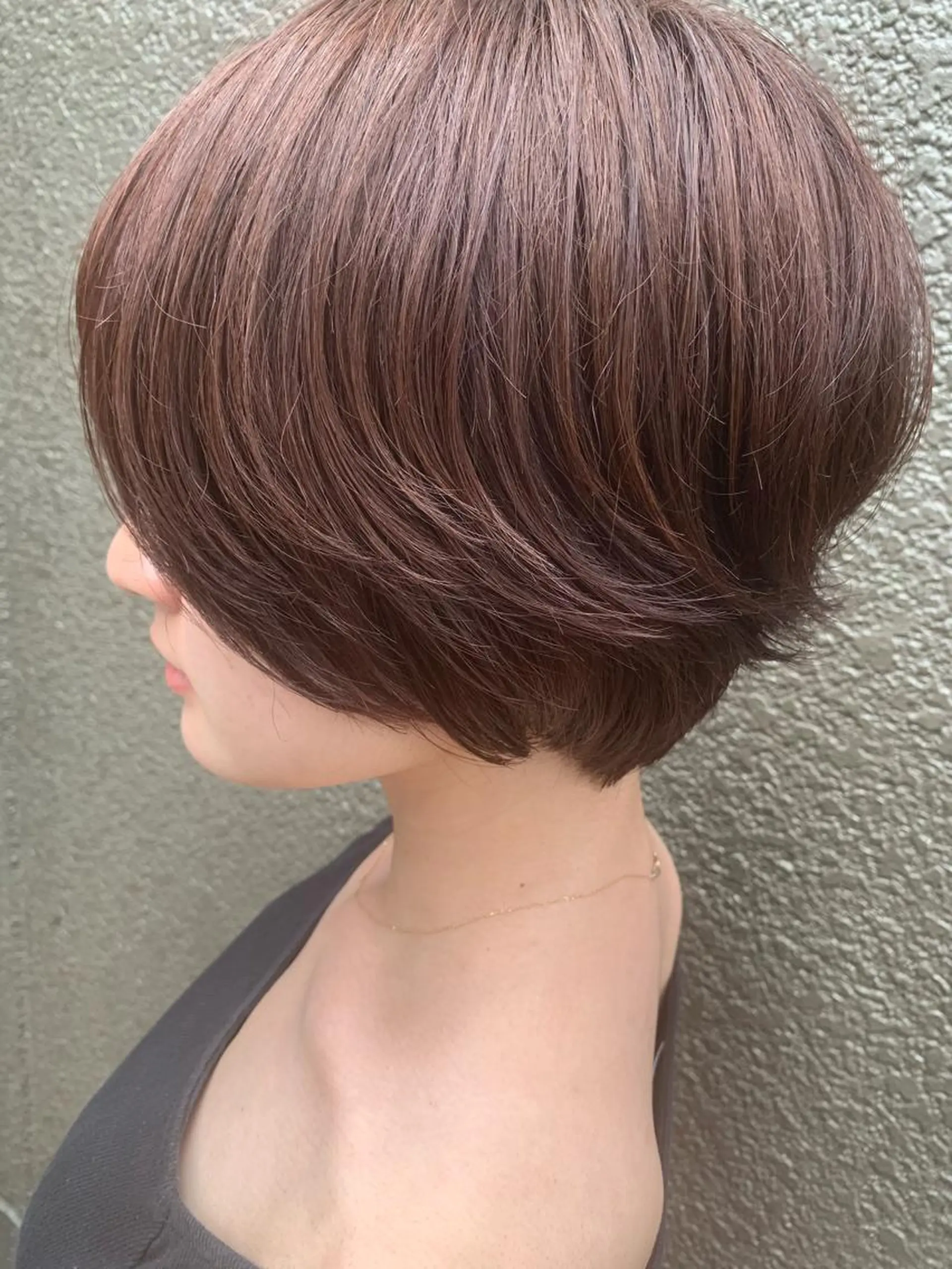 ショート カラー ピンクカラー バイオレットカラー MIRUCO by KURAKU所属・⭐️ハイトーンカラー ⭐️メンズパーマ達成のヘアスタイル