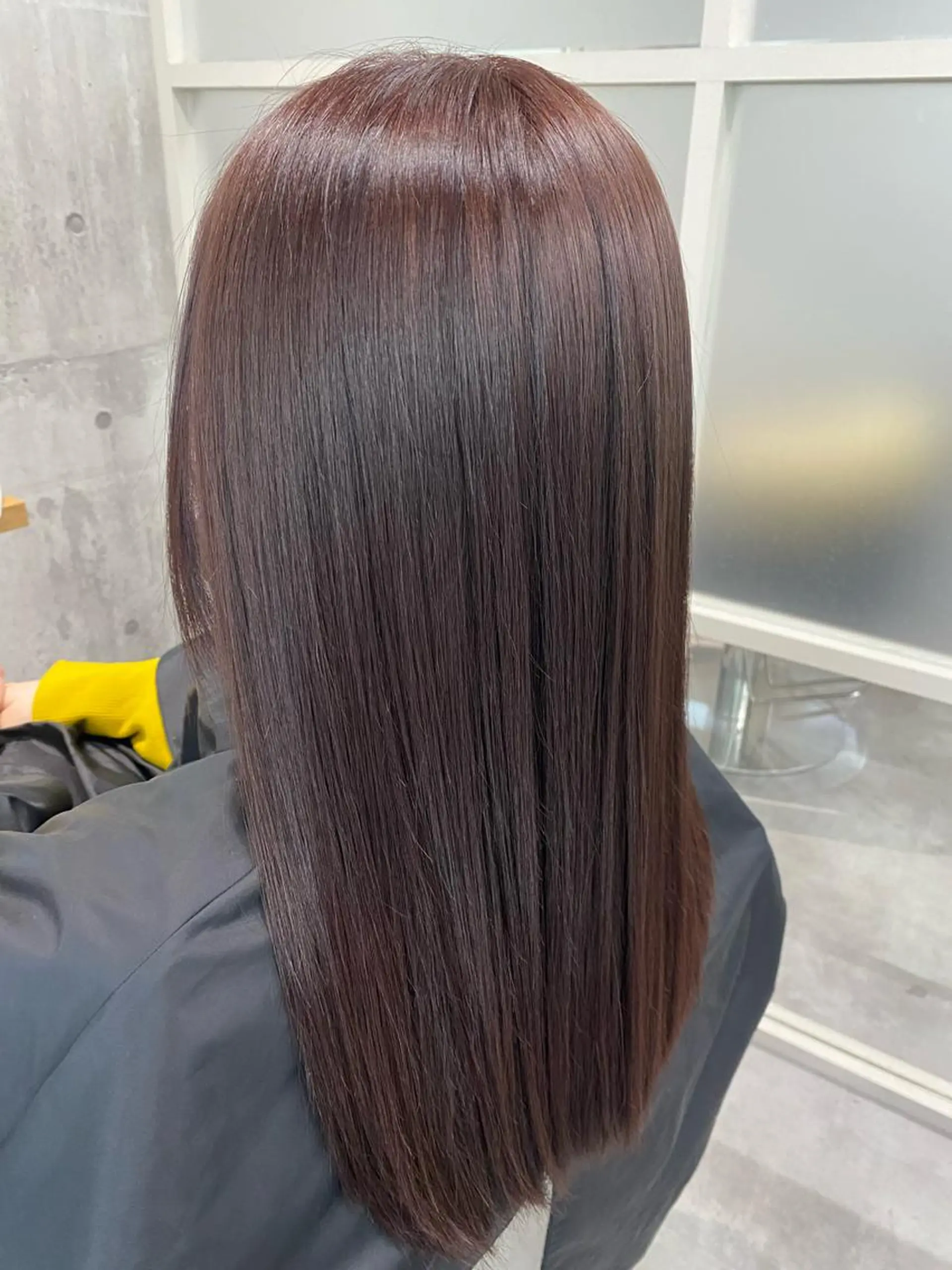 セミロング カット ヘアカラー トリートメント newi WASHIOのヘアスタイル