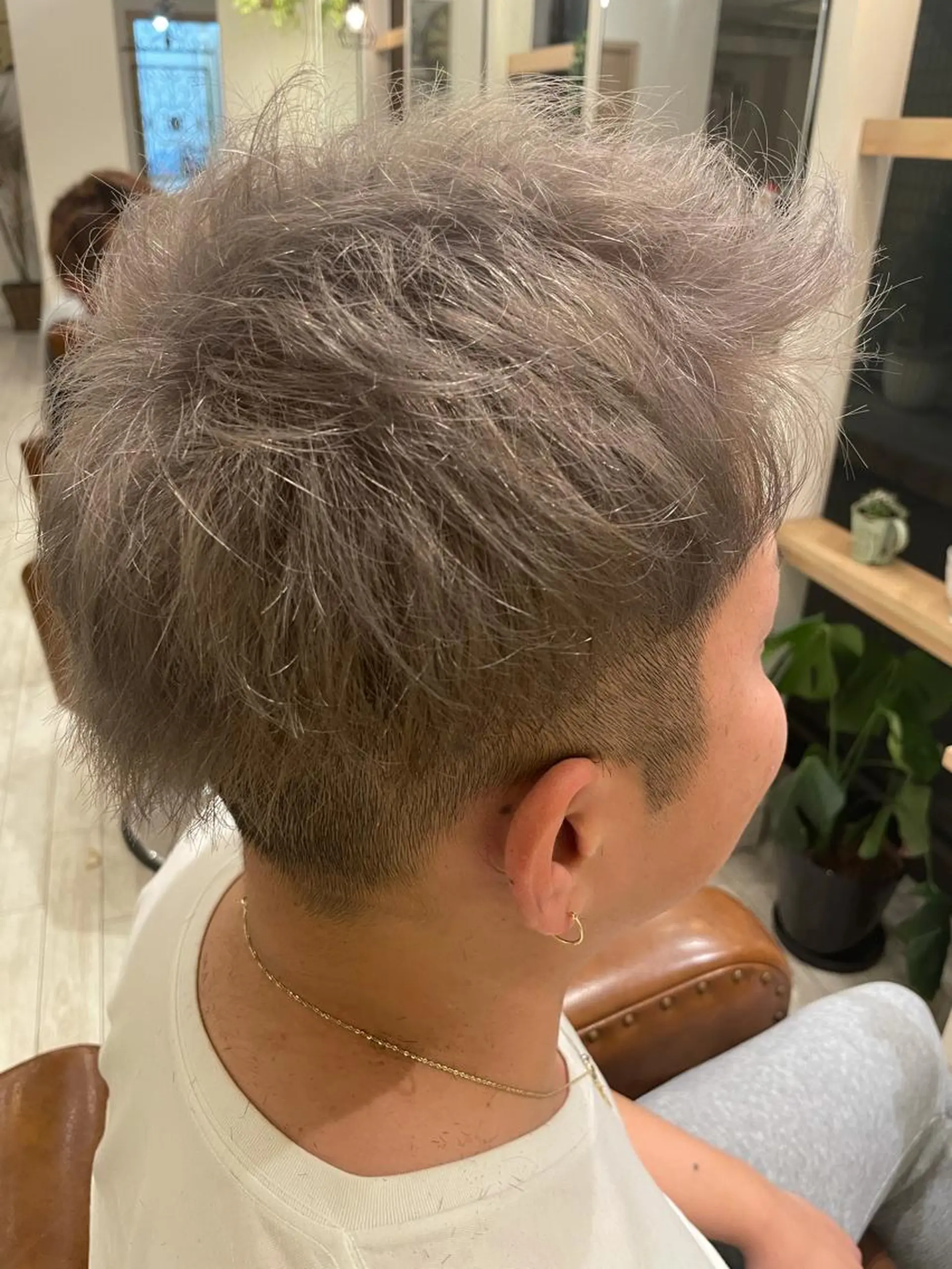 ショート カラー メンズ メンズブリーチ ブリーチ 村山 かほのヘアスタイル
