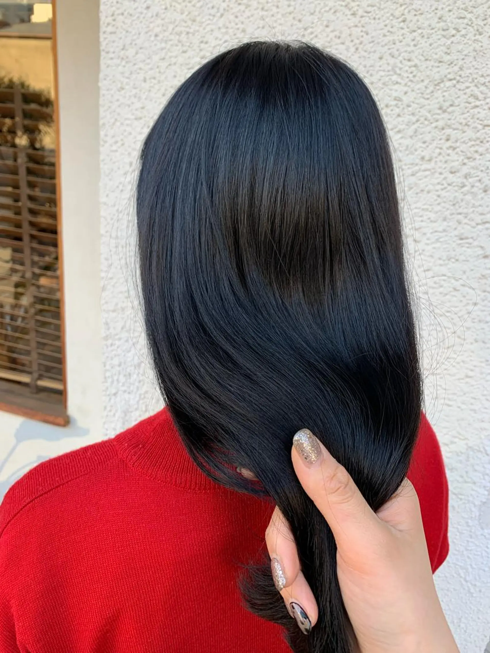 ロング カラー putri 川邉 優花のヘアスタイル