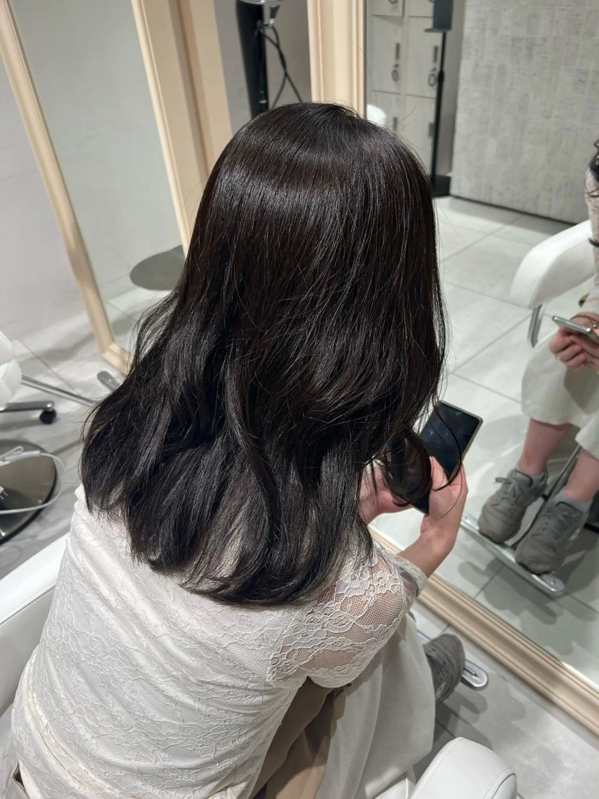 セミロング 森川 翔太のヘアスタイル