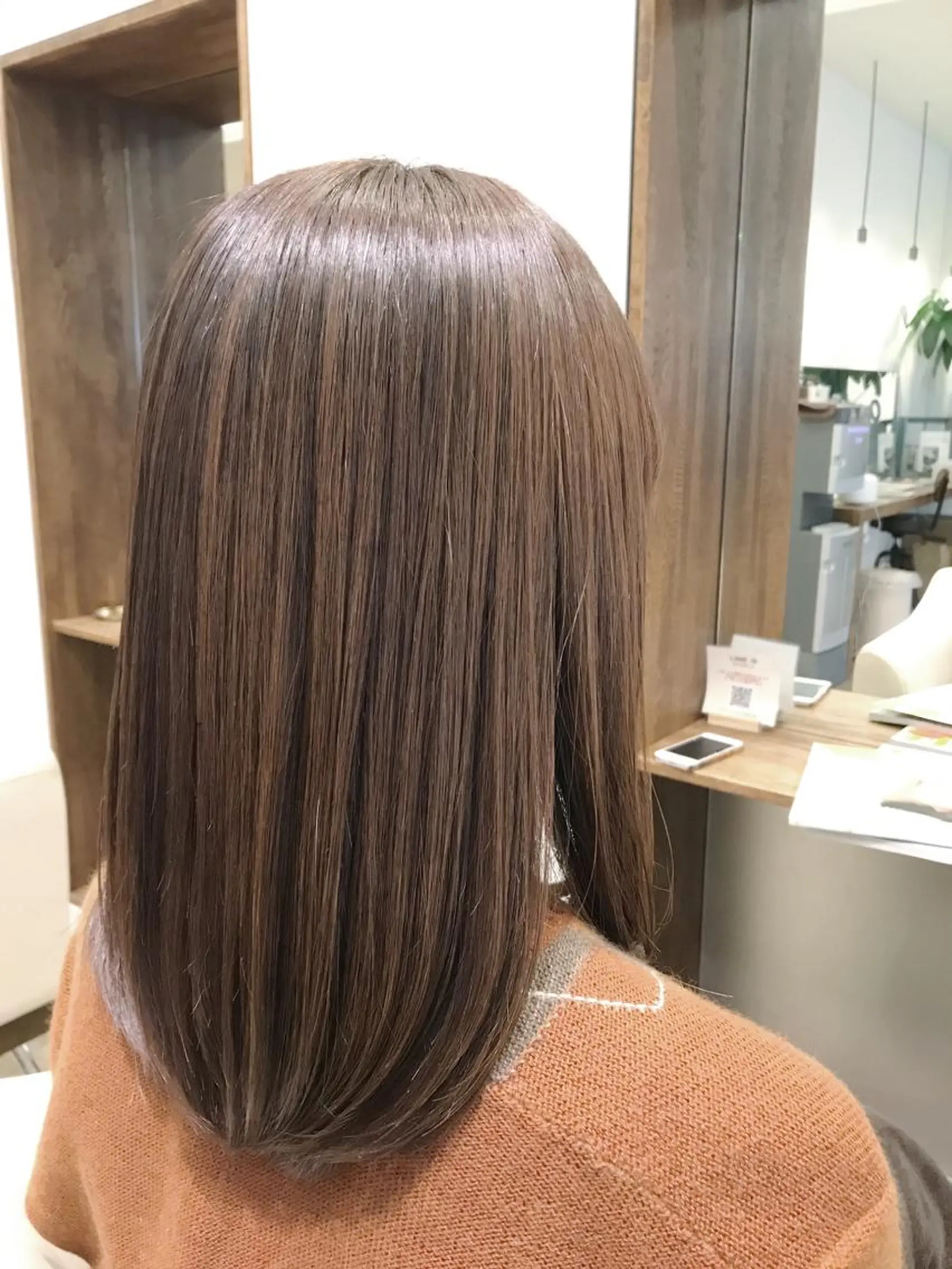 縮毛矯正 入江 允のヘアスタイル