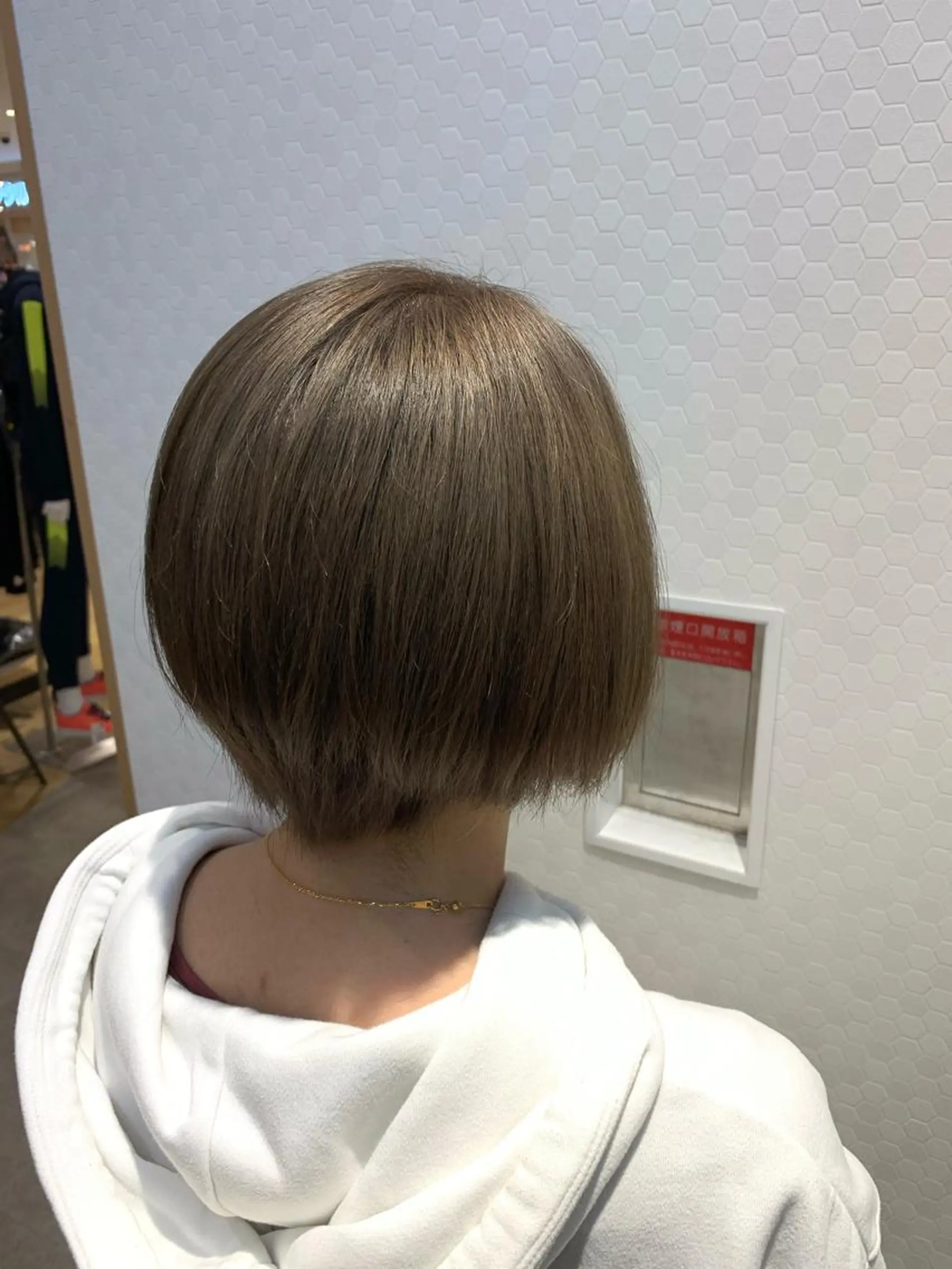 ショート カラー 大橋 一智のヘアスタイル
