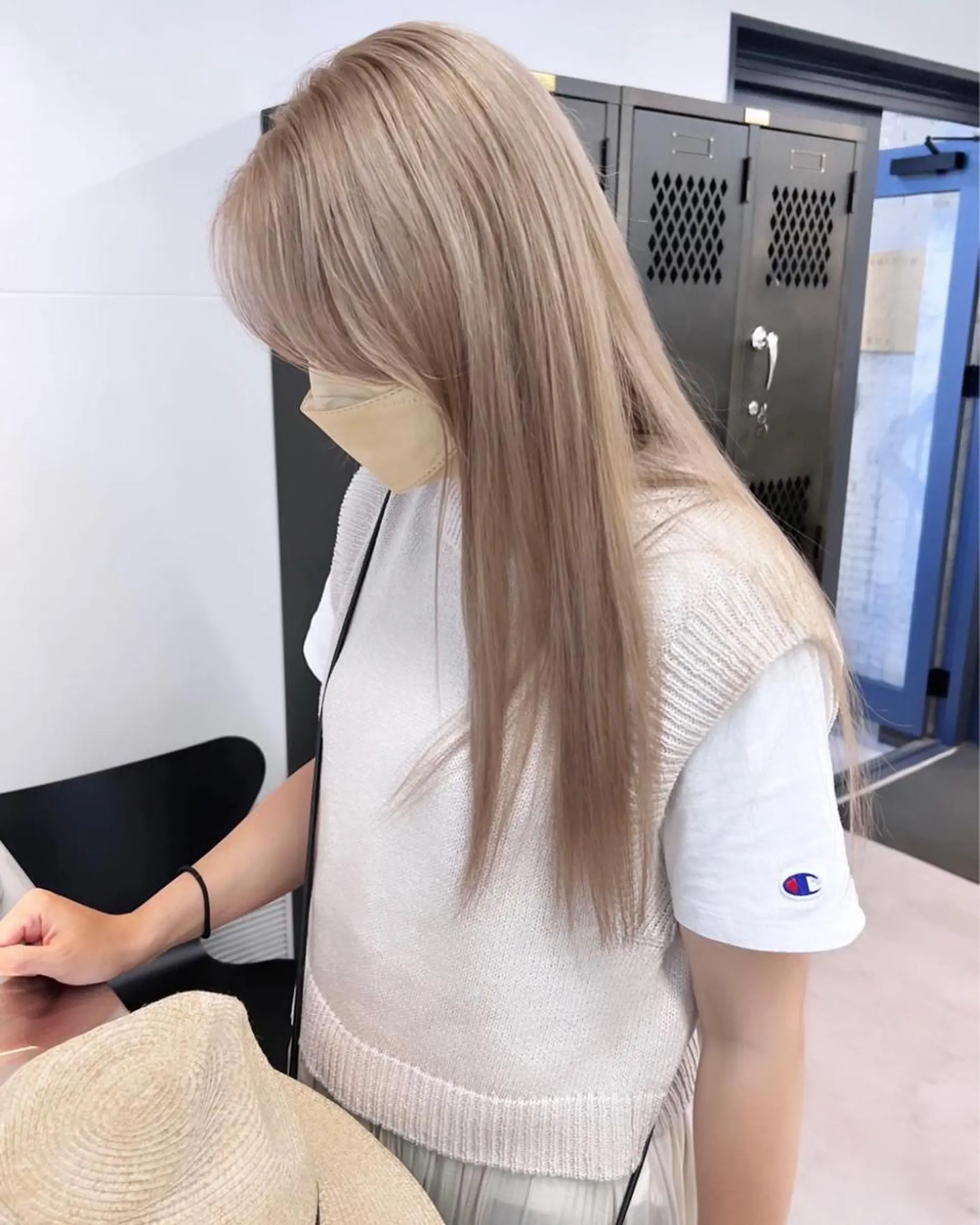 ロング カラー カット ヘアカラー トリートメント 樫原裕二 /柔らかいカラーのヘアスタイル