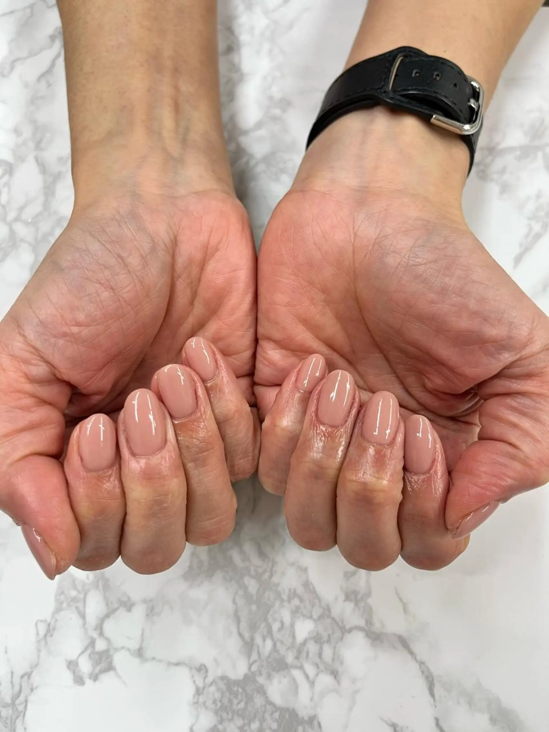 ネイル ジェルネイル ワンカラーネイル éclat-nail salon-所属・松本 ゆみかのネイルデザイン