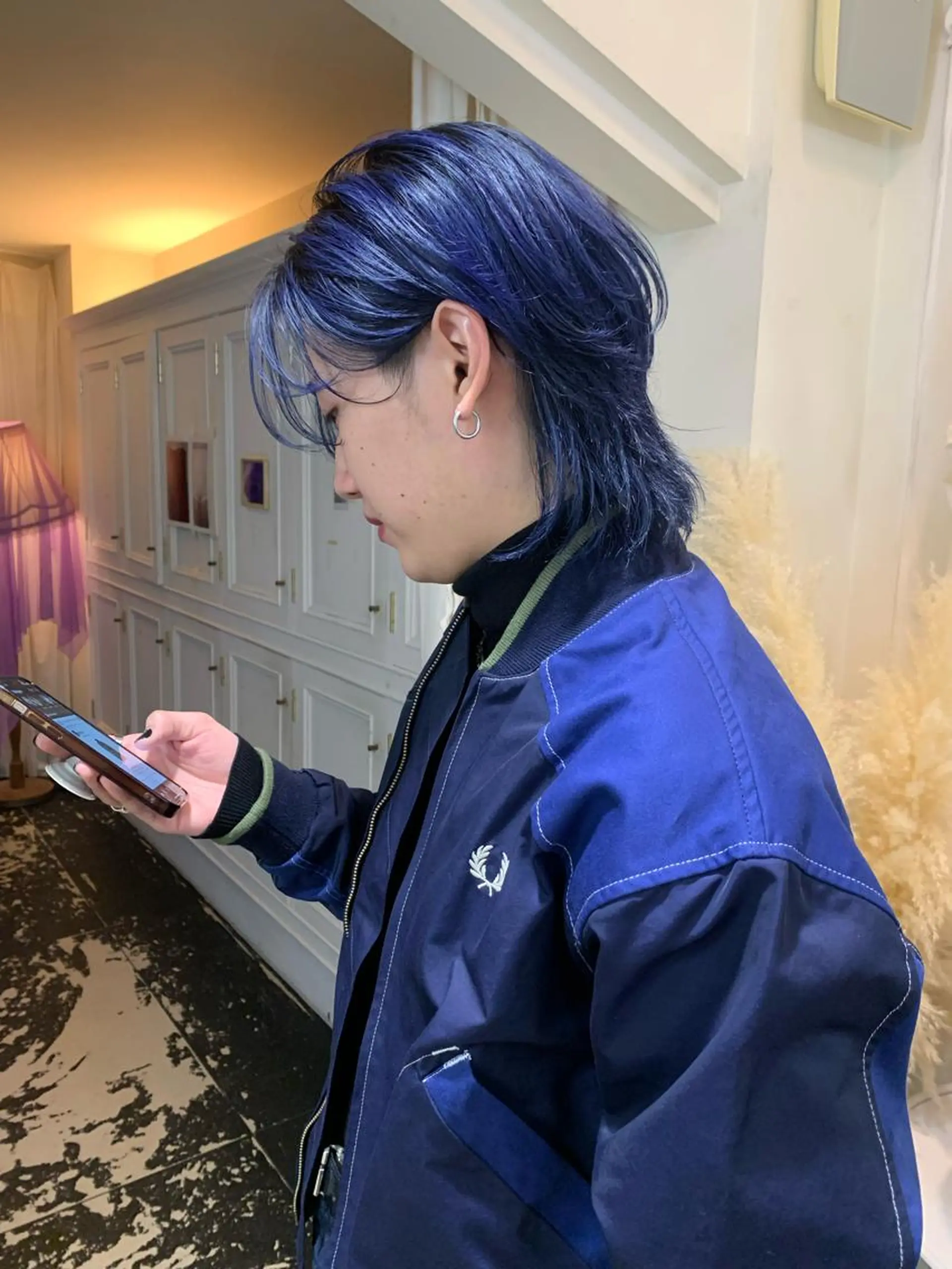 ショート カラー メンズ ヘアカラー トリートメント 早川 豪のヘアスタイル