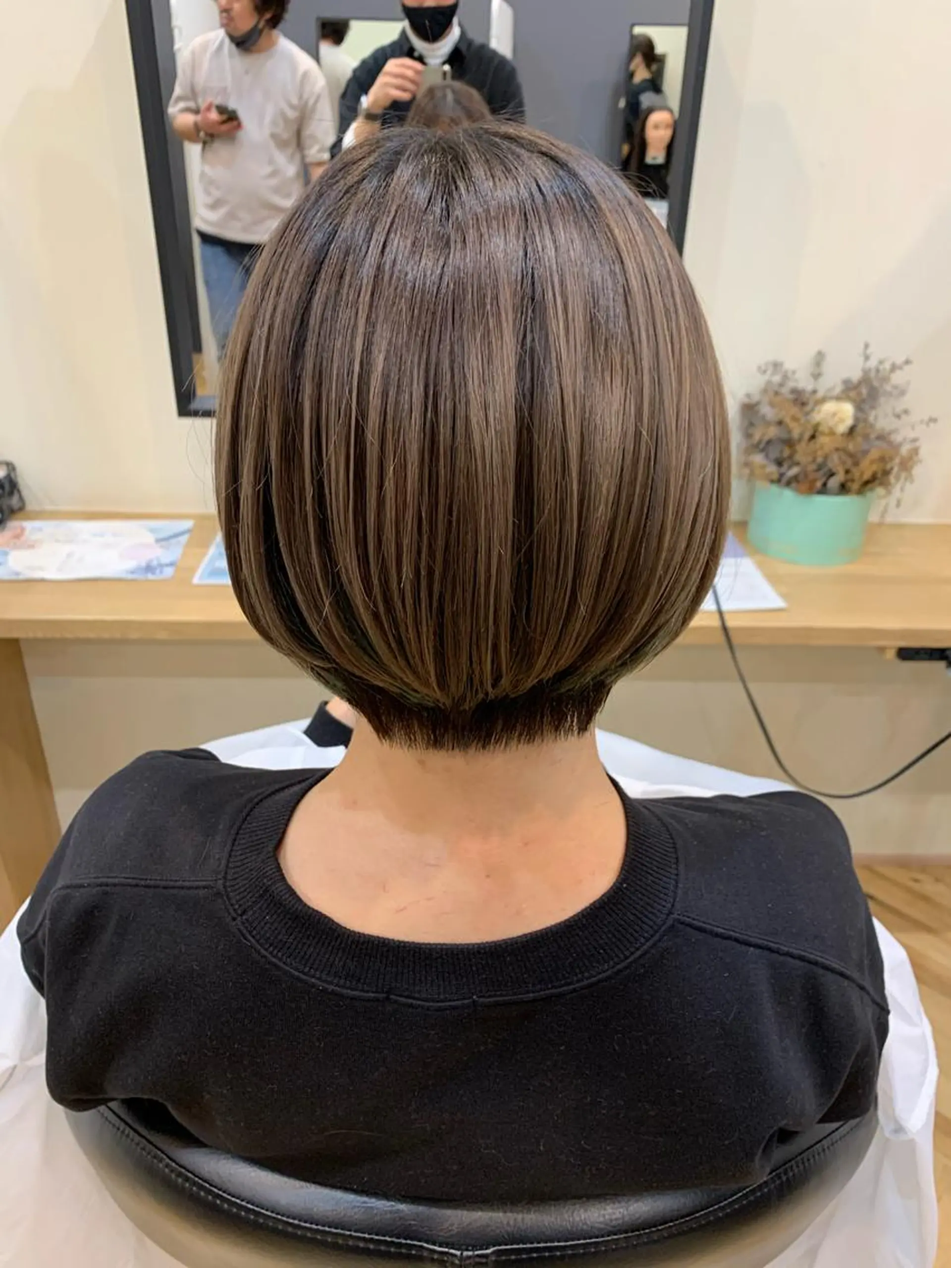 ショート 韓国ヘア/レイヤー 🇰🇷/艶髪/長橋のヘアスタイル