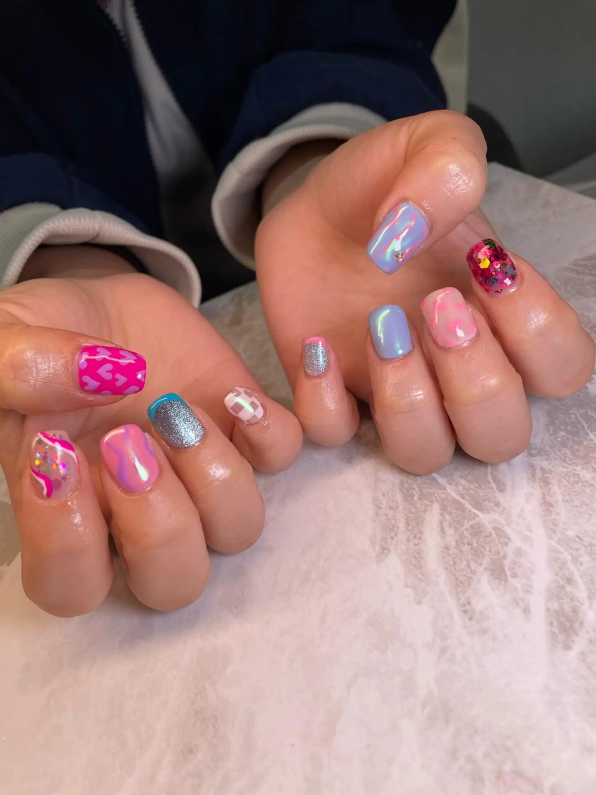 ネイル ハンドネイル YOUTH nails waxing所属・YOUTH natsumiのネイルデザイン