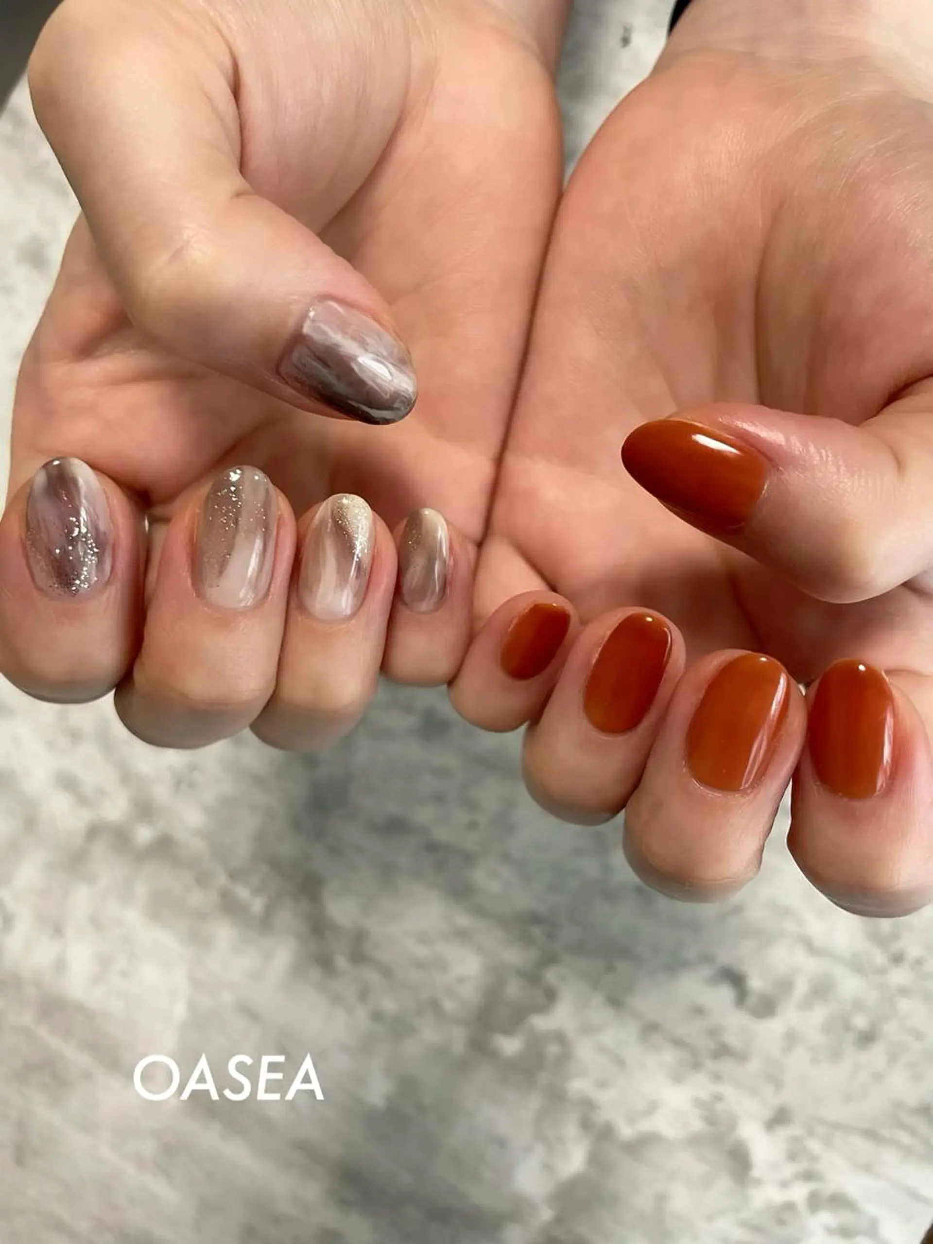 ネイル ハンドネイル 🌞💜 KAORI 🌴のネイルデザイン