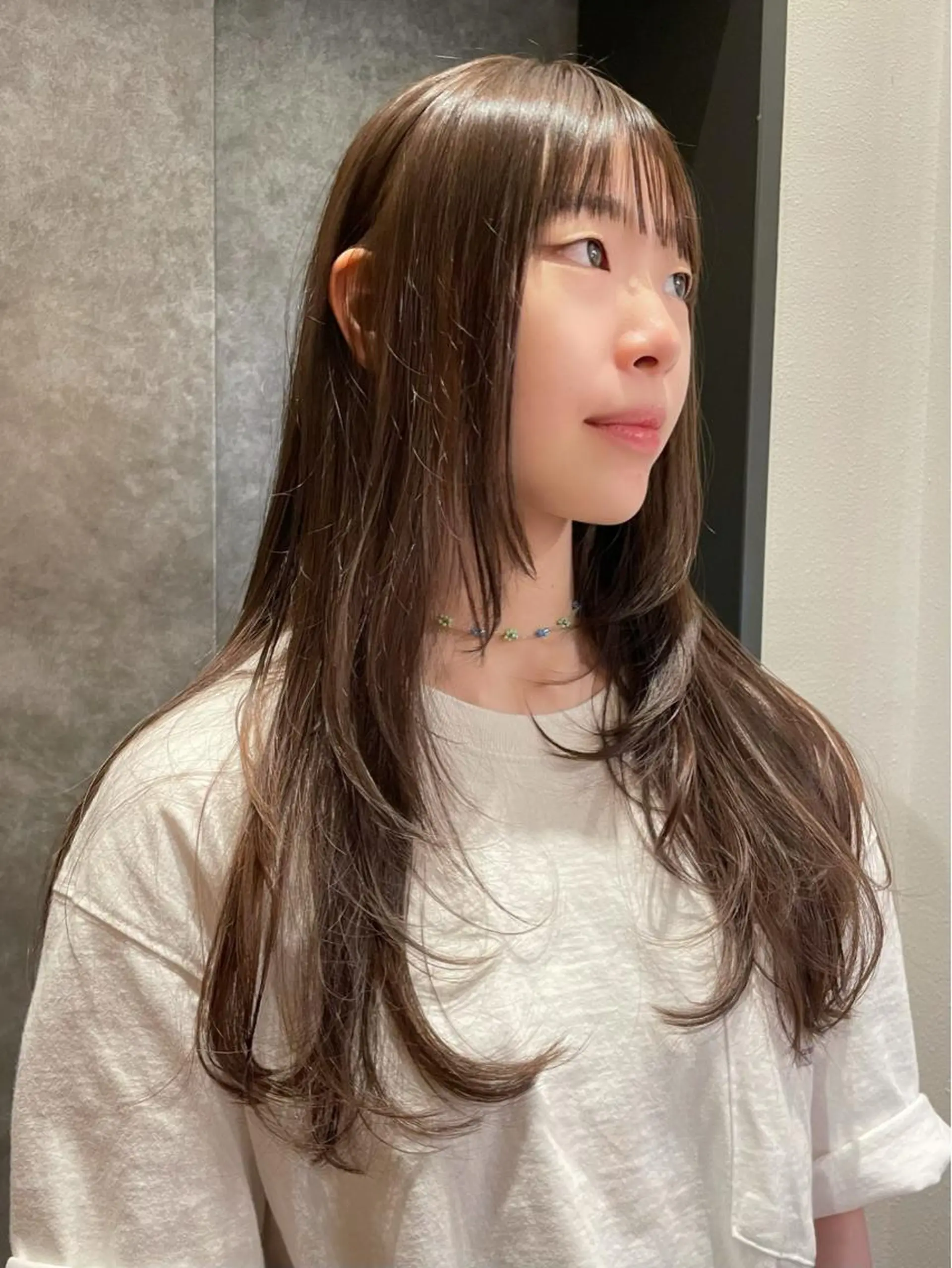 ロング レイヤーカット tete nico所属・似合わせ/ヘアカラー nanami🌸のヘアスタイル
