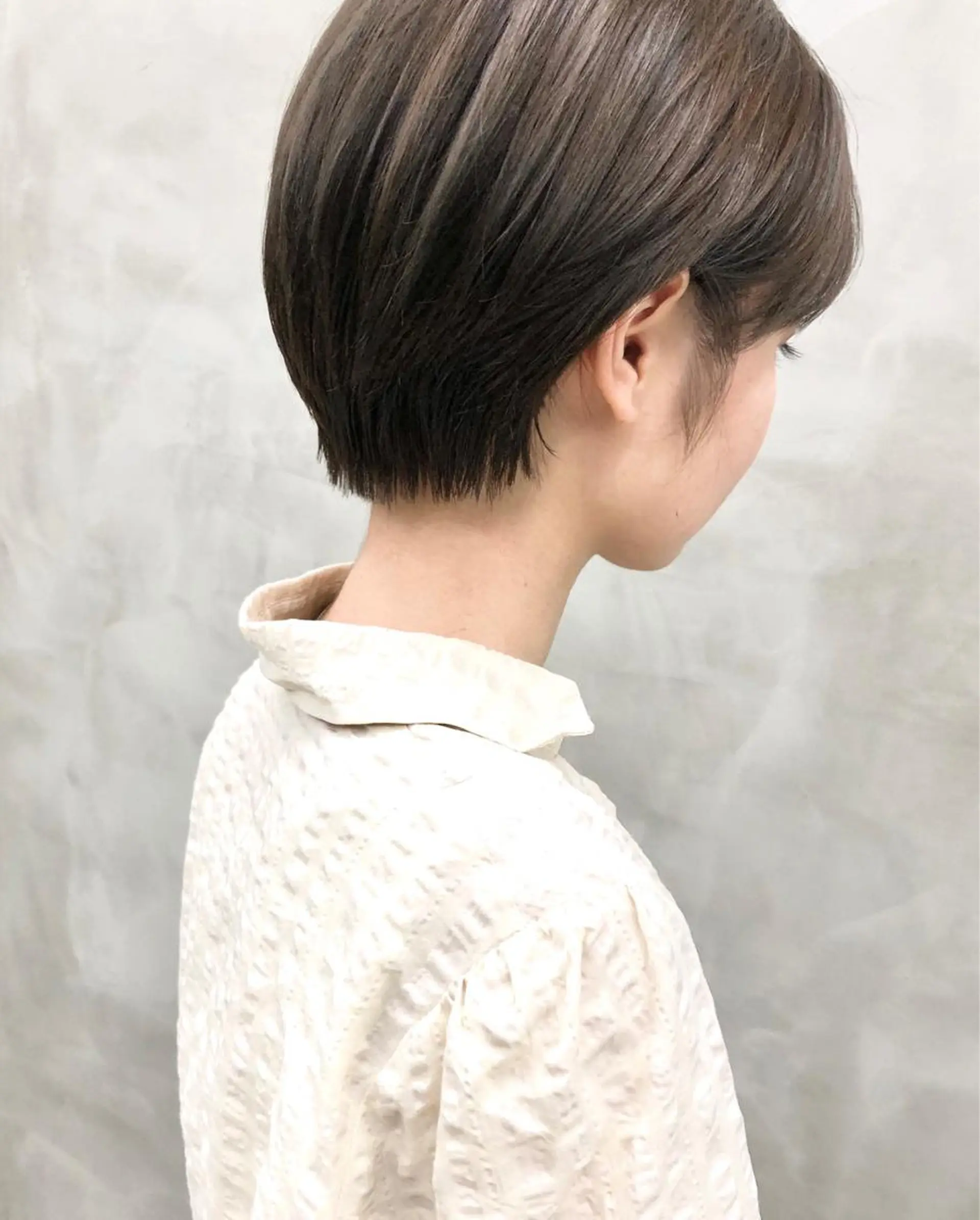 ショート カラー ショートボブ 丸みショート ボブ ショートヘア カット ヘアカラー トリートメント ショート・ボブ 徳竹淳一のヘアスタイル