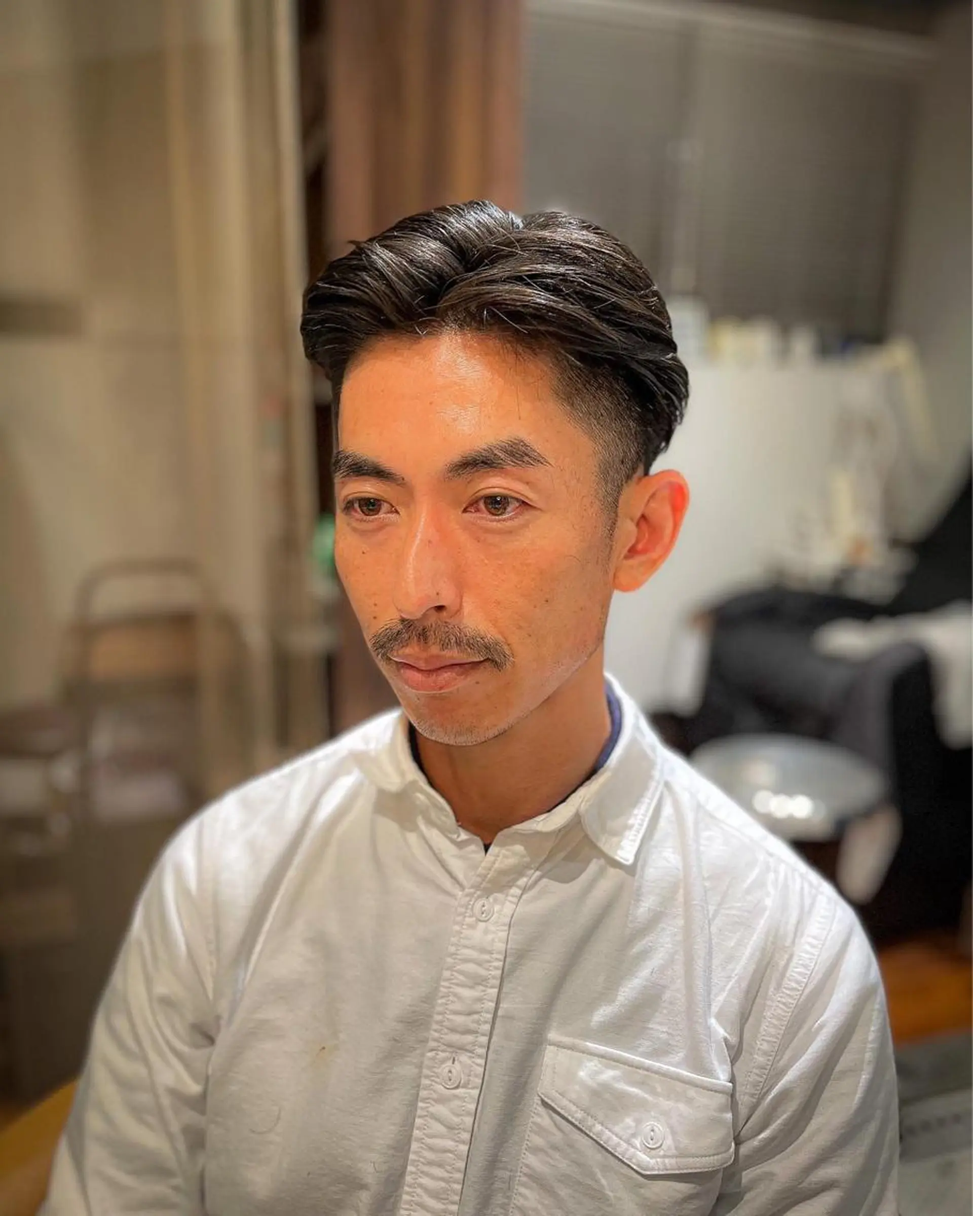 ショート メンズ THE MAN Leverage New York所属・大村 大心のヘアスタイル