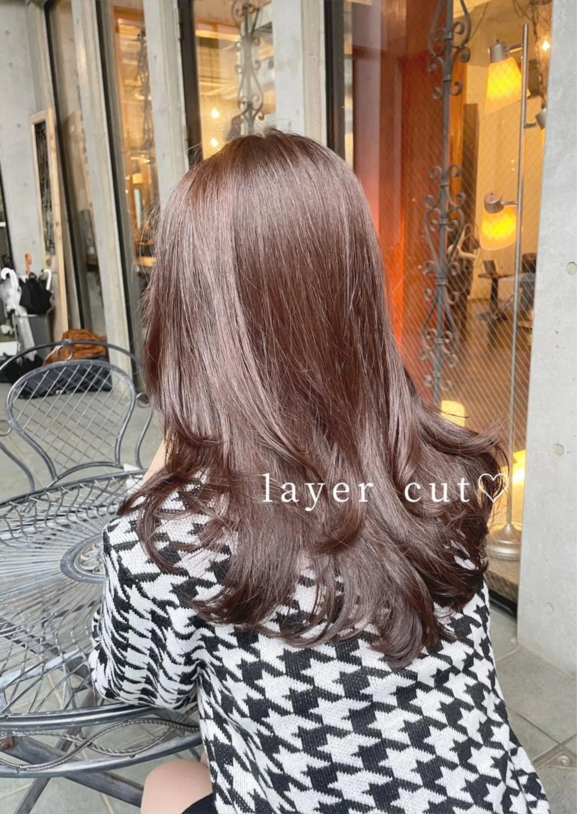 ロング 人気のレイヤーカット TAROのヘアスタイル