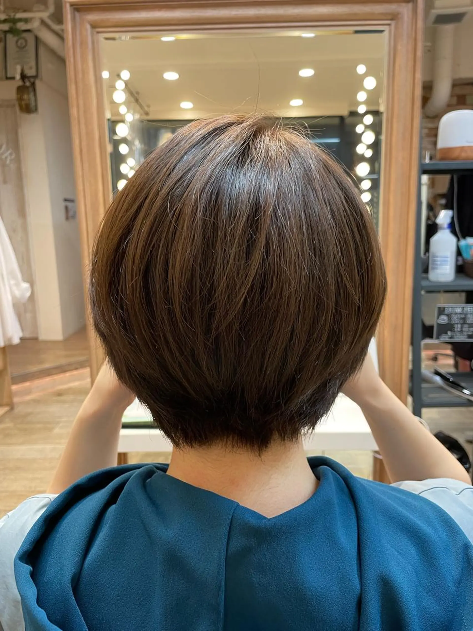 ショート ヘアカラー トリートメント ✨横須賀髪質改善✨️ 加藤 百音のヘアスタイル