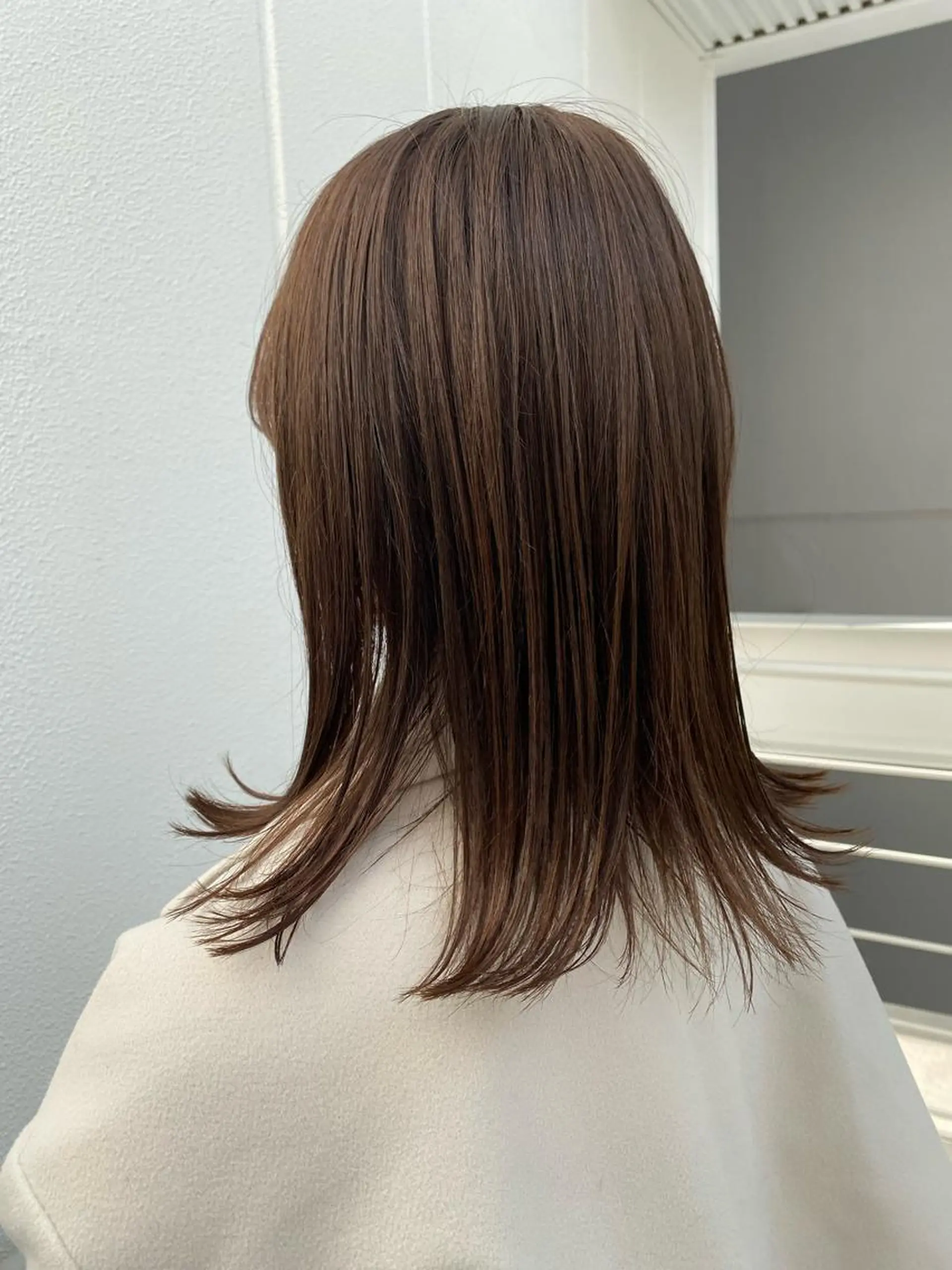 ミディアム カラー カット ヘアカラー トリートメント 大人かわいい×艶髪 🤍塩川のヘアスタイル