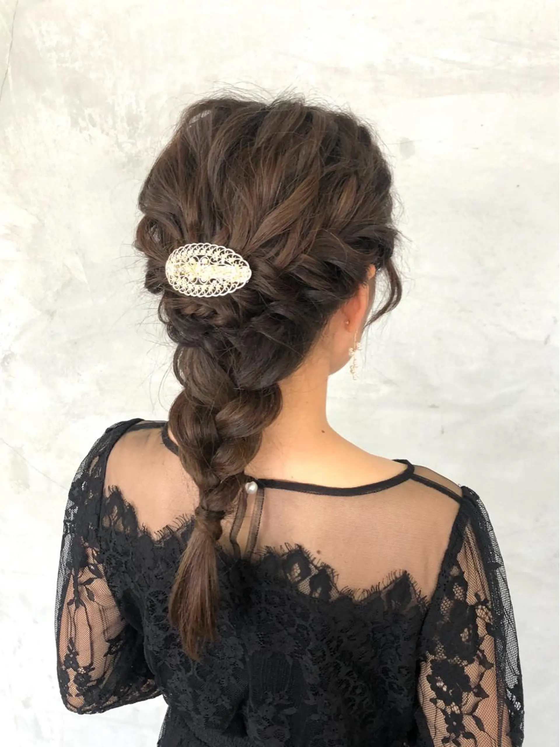 ロング ヘアアレンジ 暖色/ピンクブラウン 🌷岡田真季のヘアスタイル