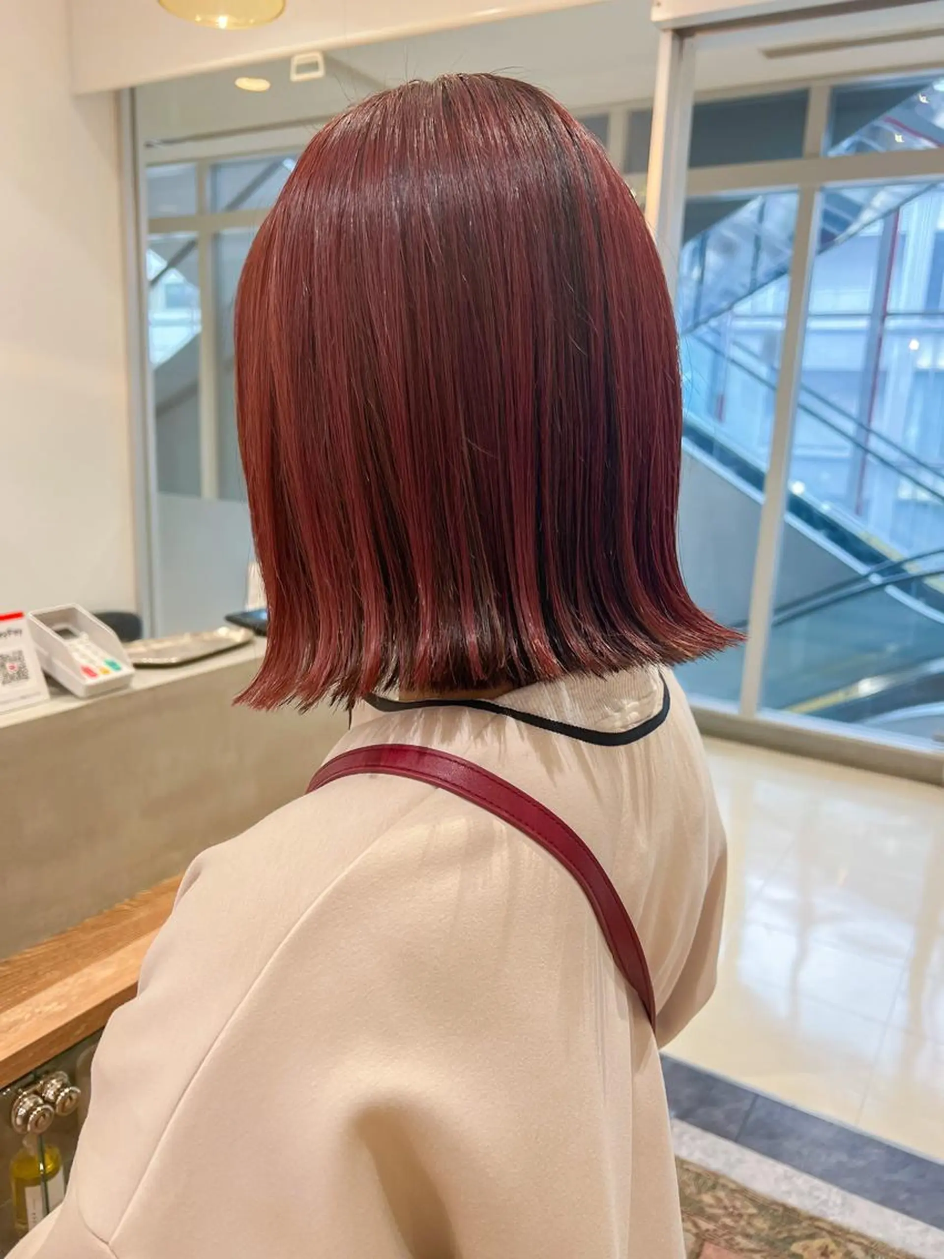 ショート カラー カット ヘアカラー トリートメント 韓国風デザイン 💐MIZUKI💐のヘアスタイル