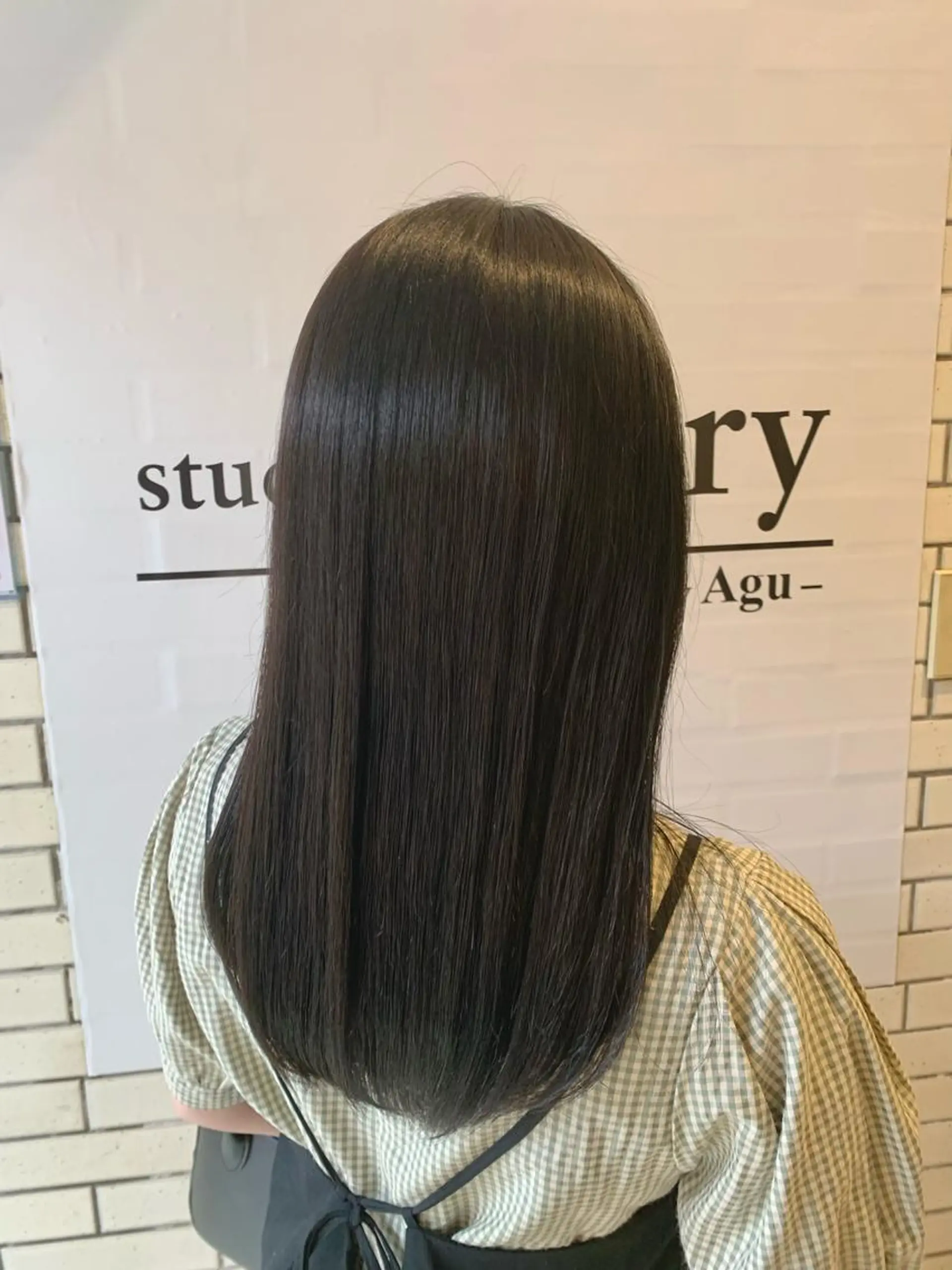 セミロング アッシュ アッシュブラウン 年内期間限定 🫧まゆ🫧のヘアスタイル